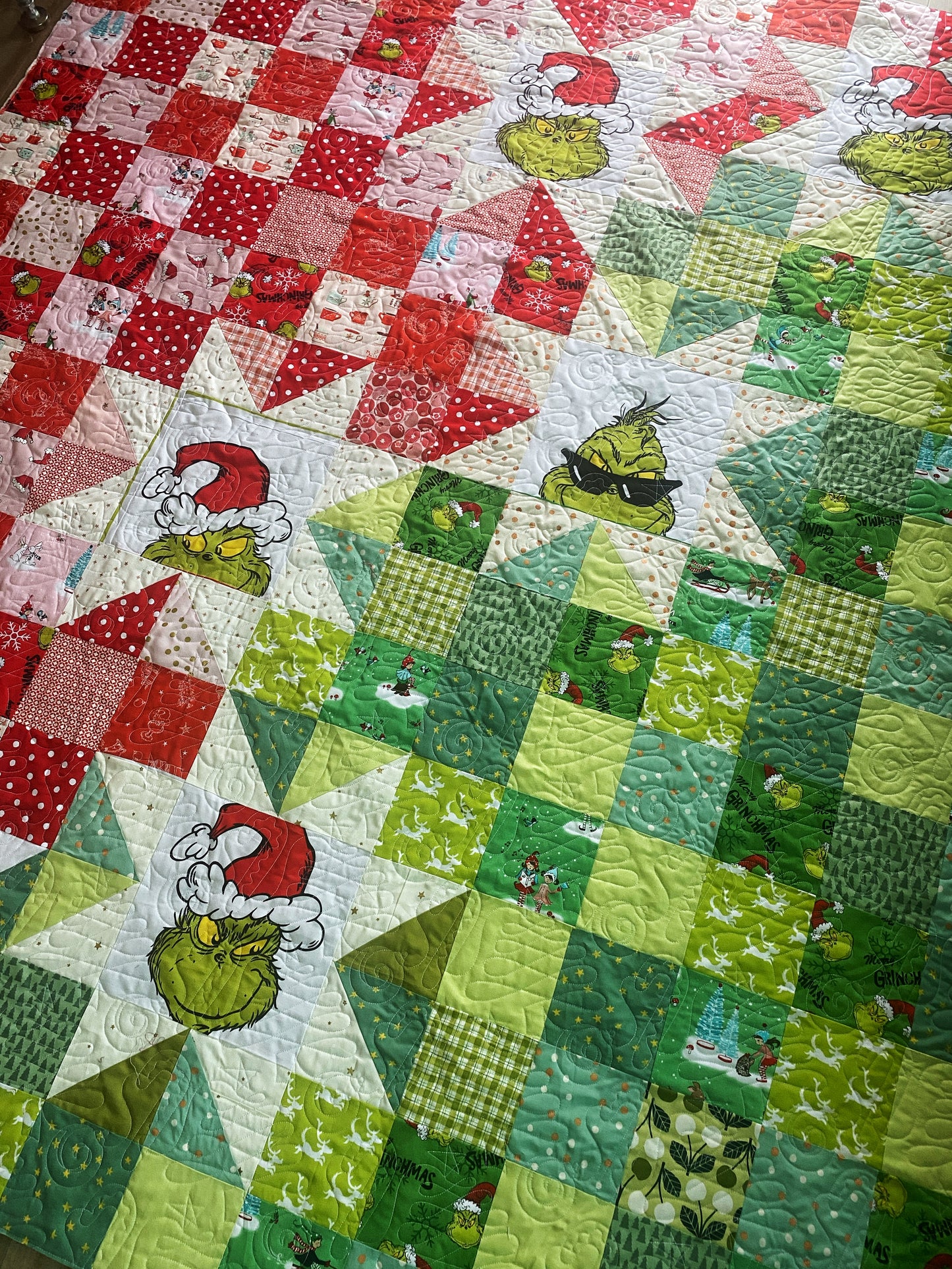 Luigi, Grinch and Lucky