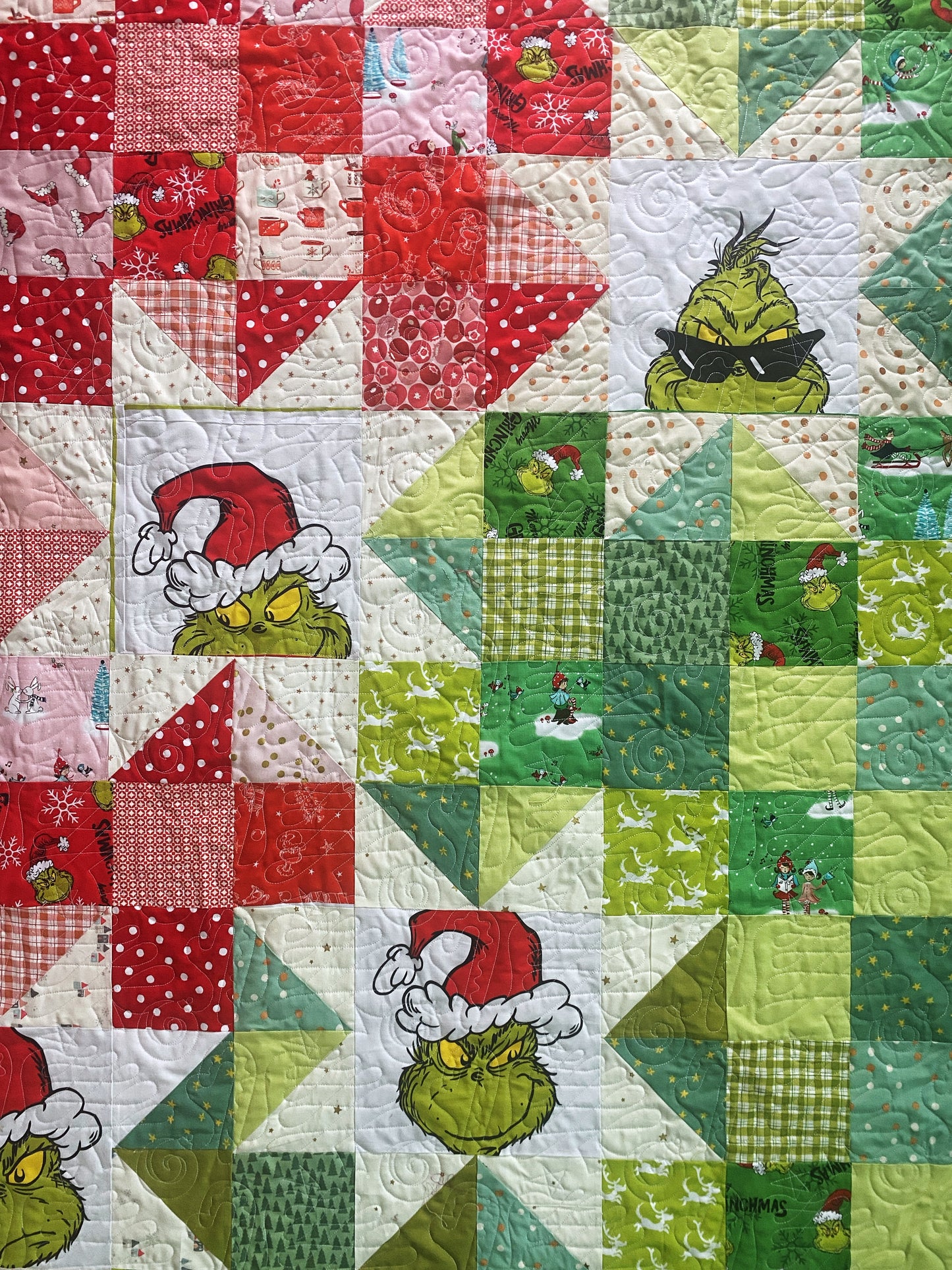 Luigi, Grinch and Lucky
