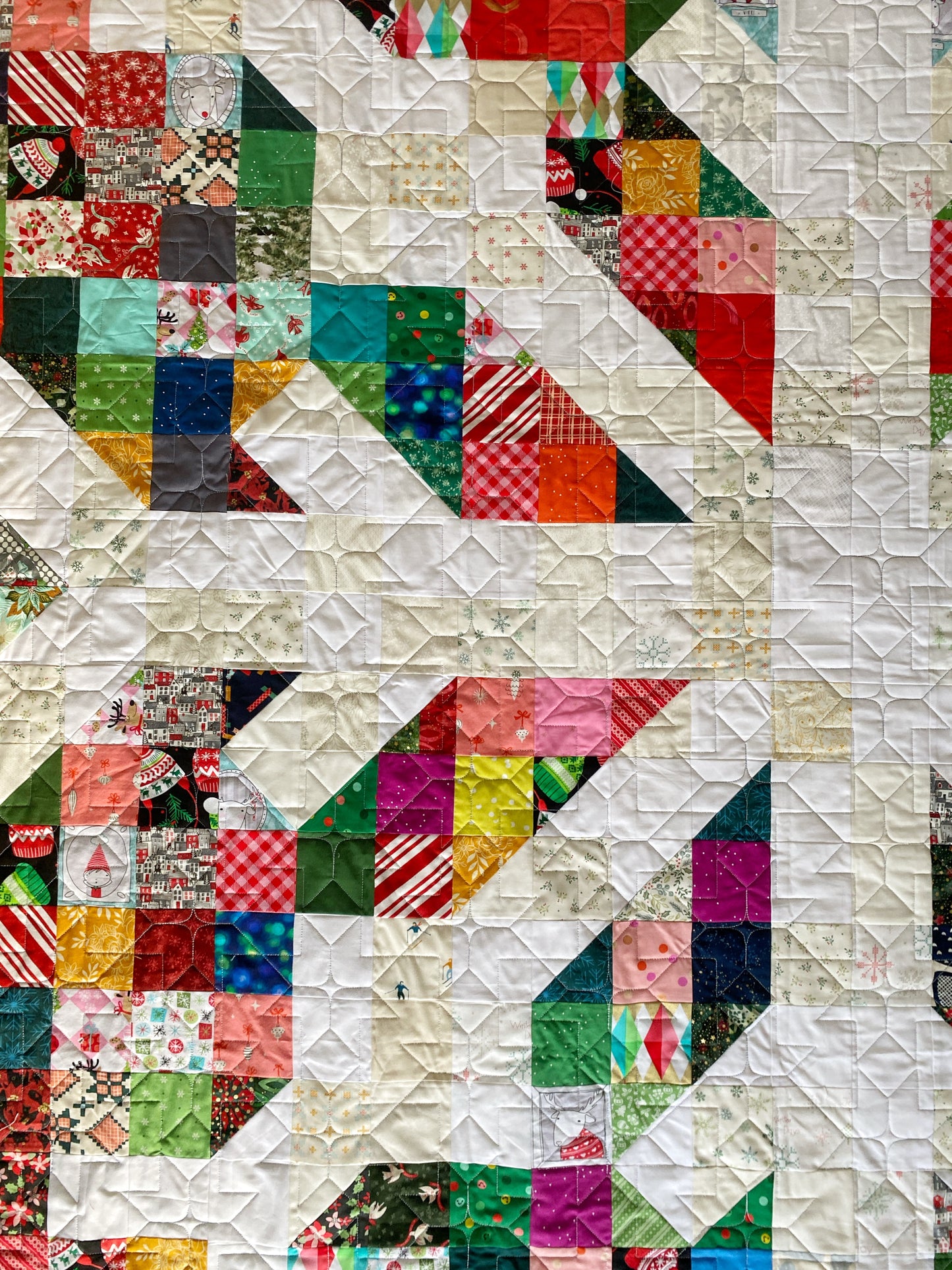 Stella, Star of Wonder, Modern Snowflake, Piece & Quilt