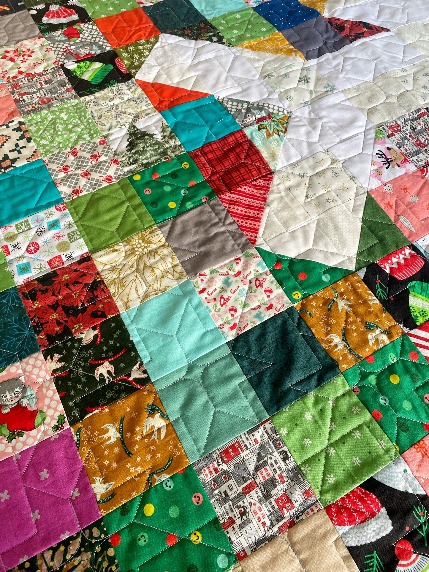 Stella, Star of Wonder, Modern Snowflake, Piece & Quilt