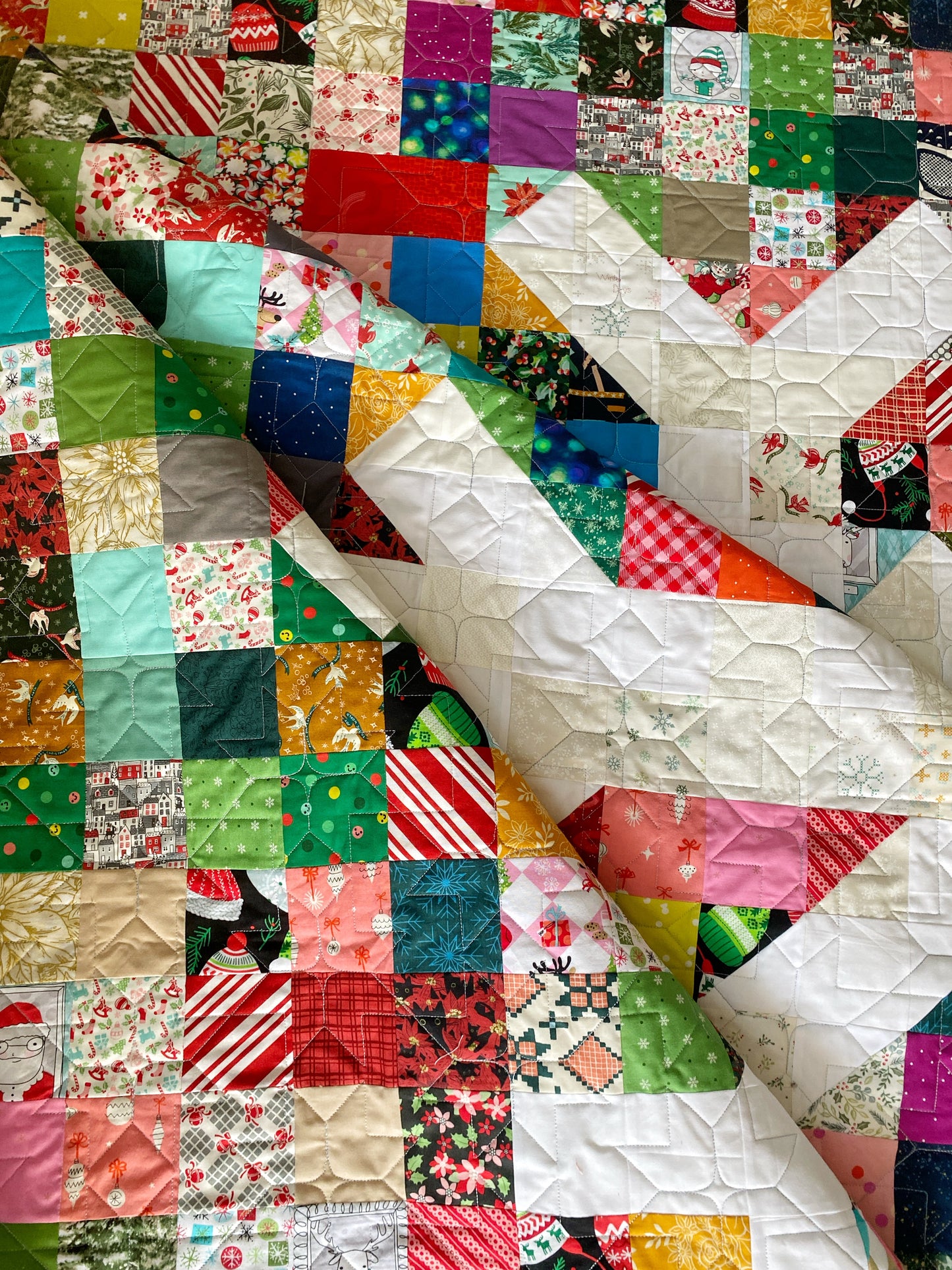 Stella, Star of Wonder, Modern Snowflake, Piece & Quilt
