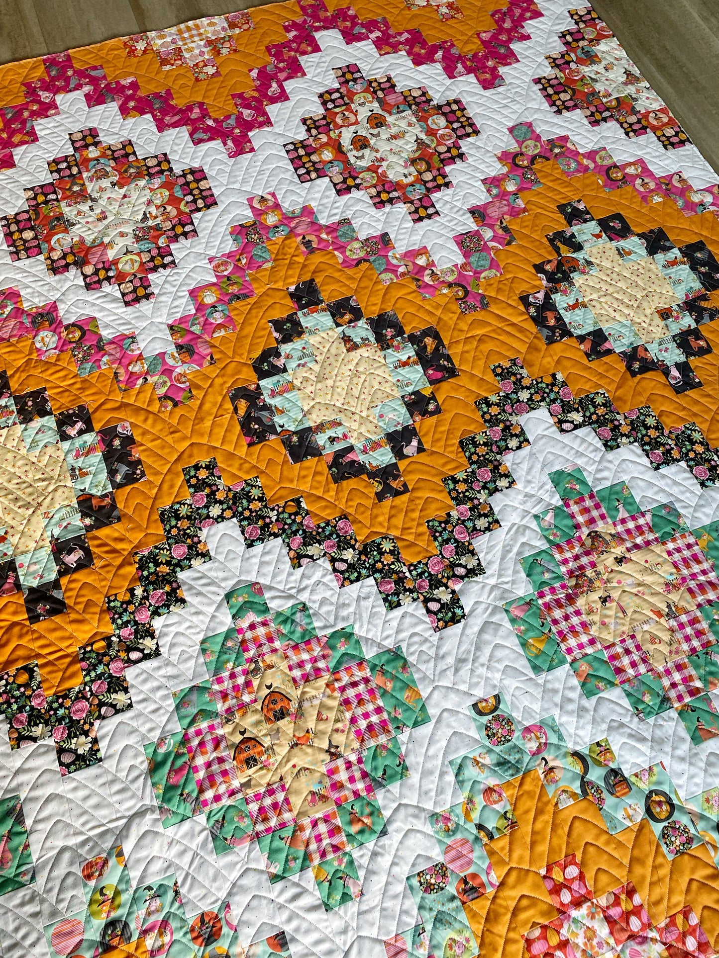 Stella, Star of Wonder, Modern Snowflake, Piece & Quilt