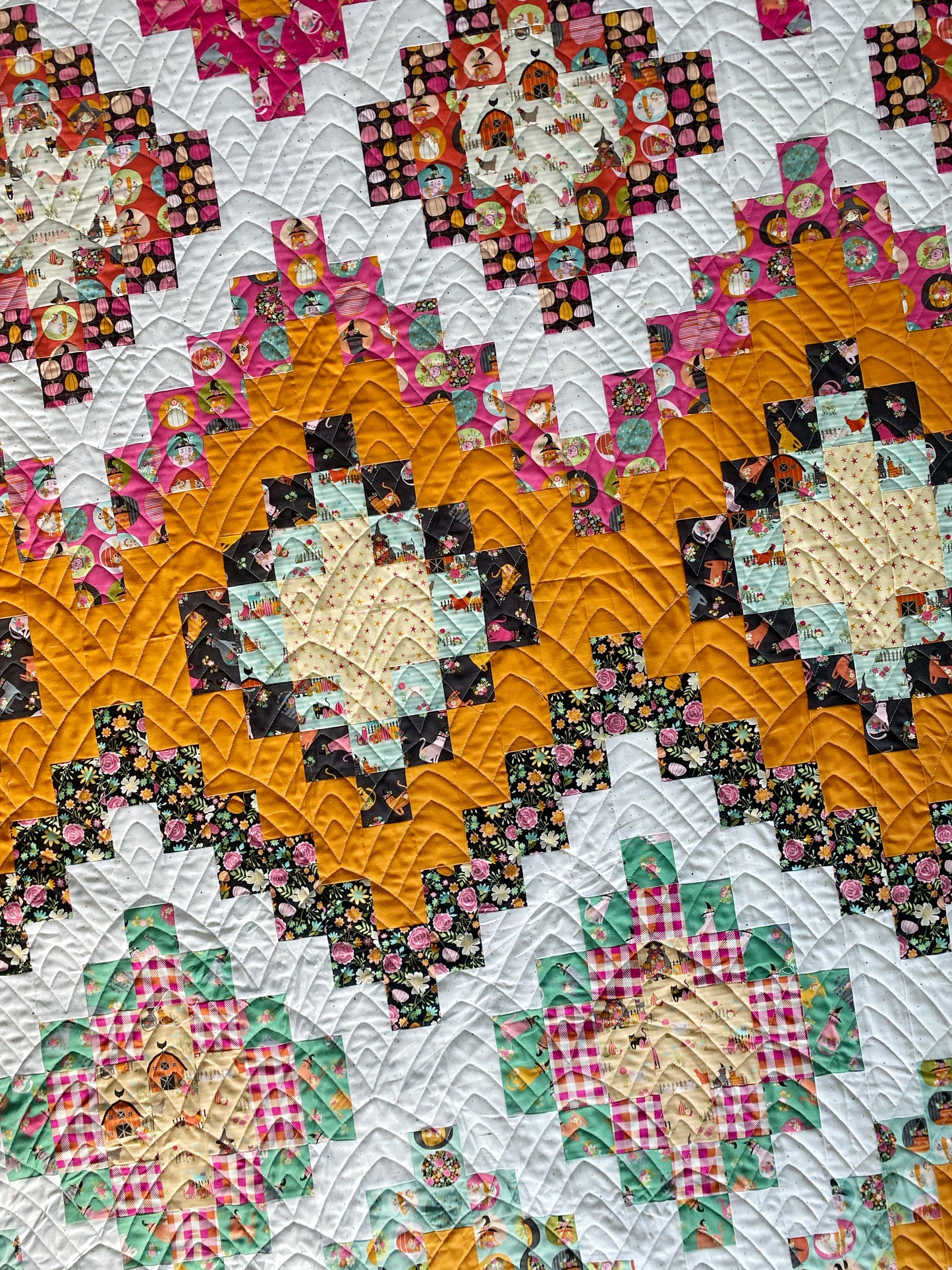 Stella, Star of Wonder, Modern Snowflake, Piece & Quilt