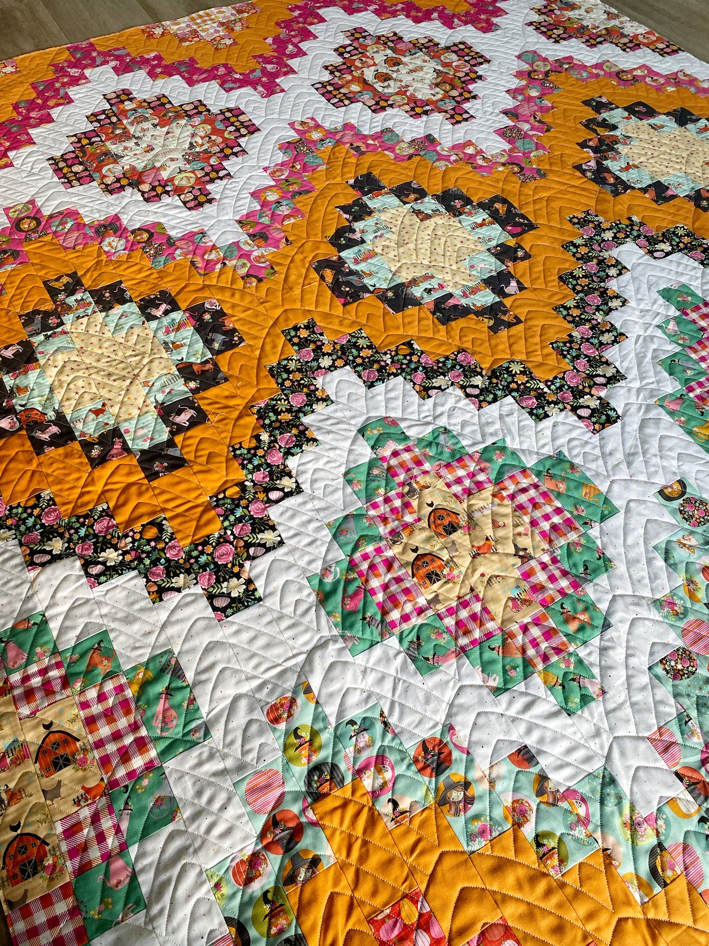 Stella, Star of Wonder, Modern Snowflake, Piece & Quilt