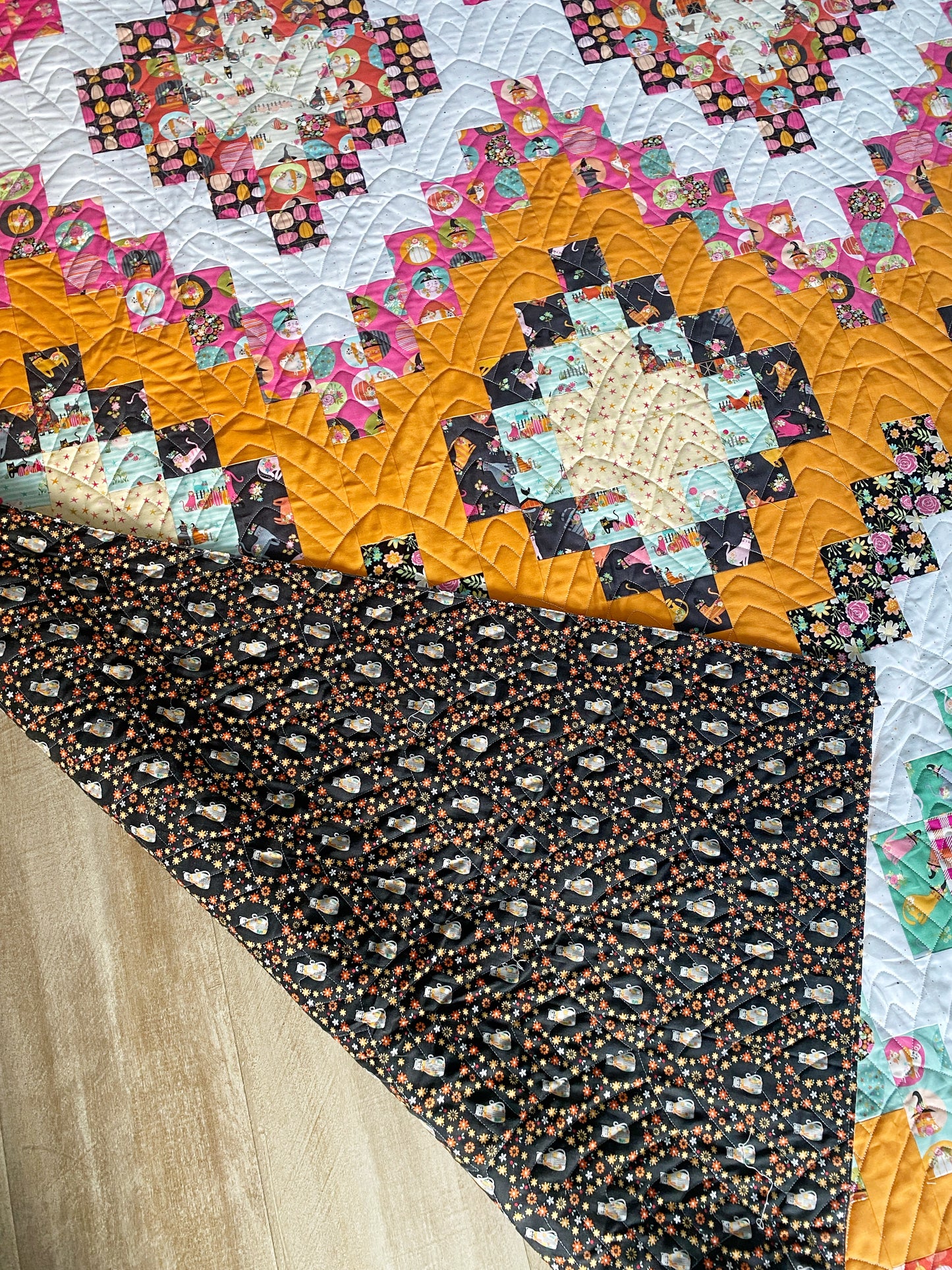 Stella, Star of Wonder, Modern Snowflake, Piece & Quilt