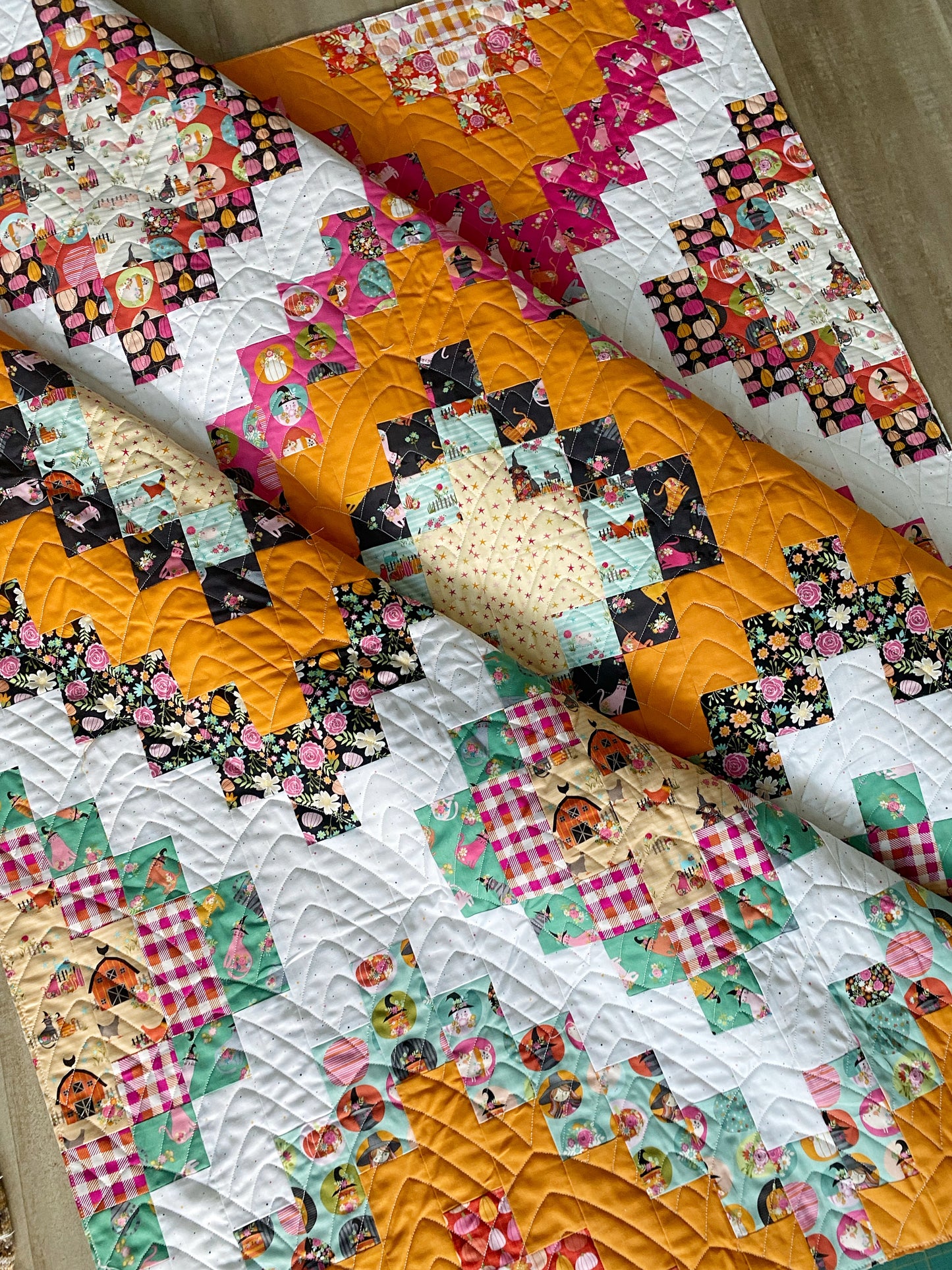 Stella, Star of Wonder, Modern Snowflake, Piece & Quilt