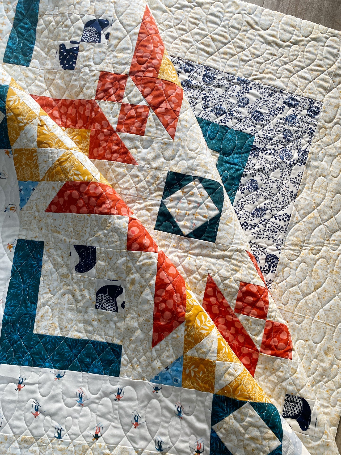 Stella, Star of Wonder, Modern Snowflake, Piece & Quilt