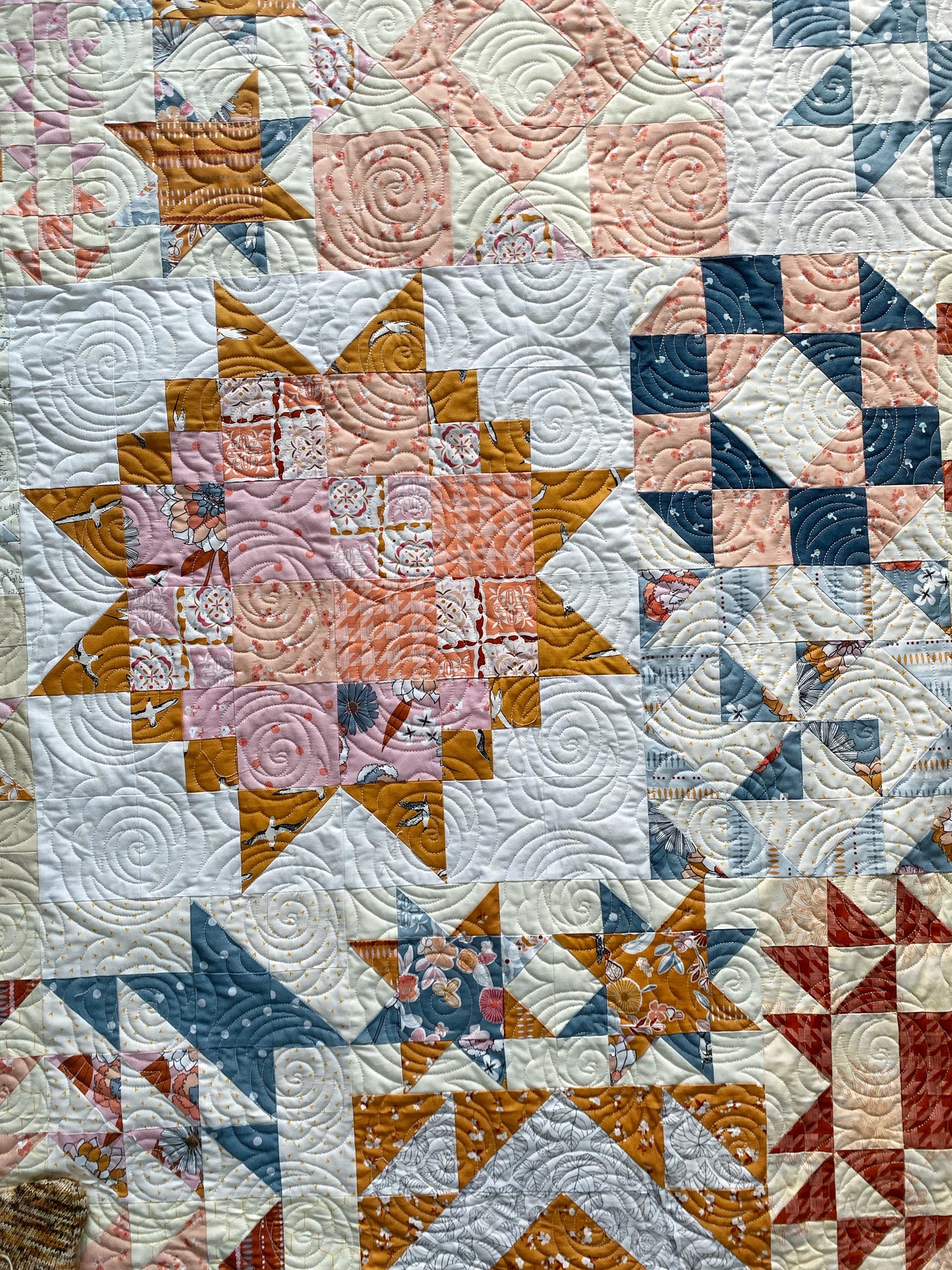 Stella, Star of Wonder, Modern Snowflake, Piece & Quilt