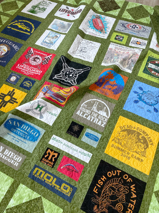 Skips T-Shirt Quilt