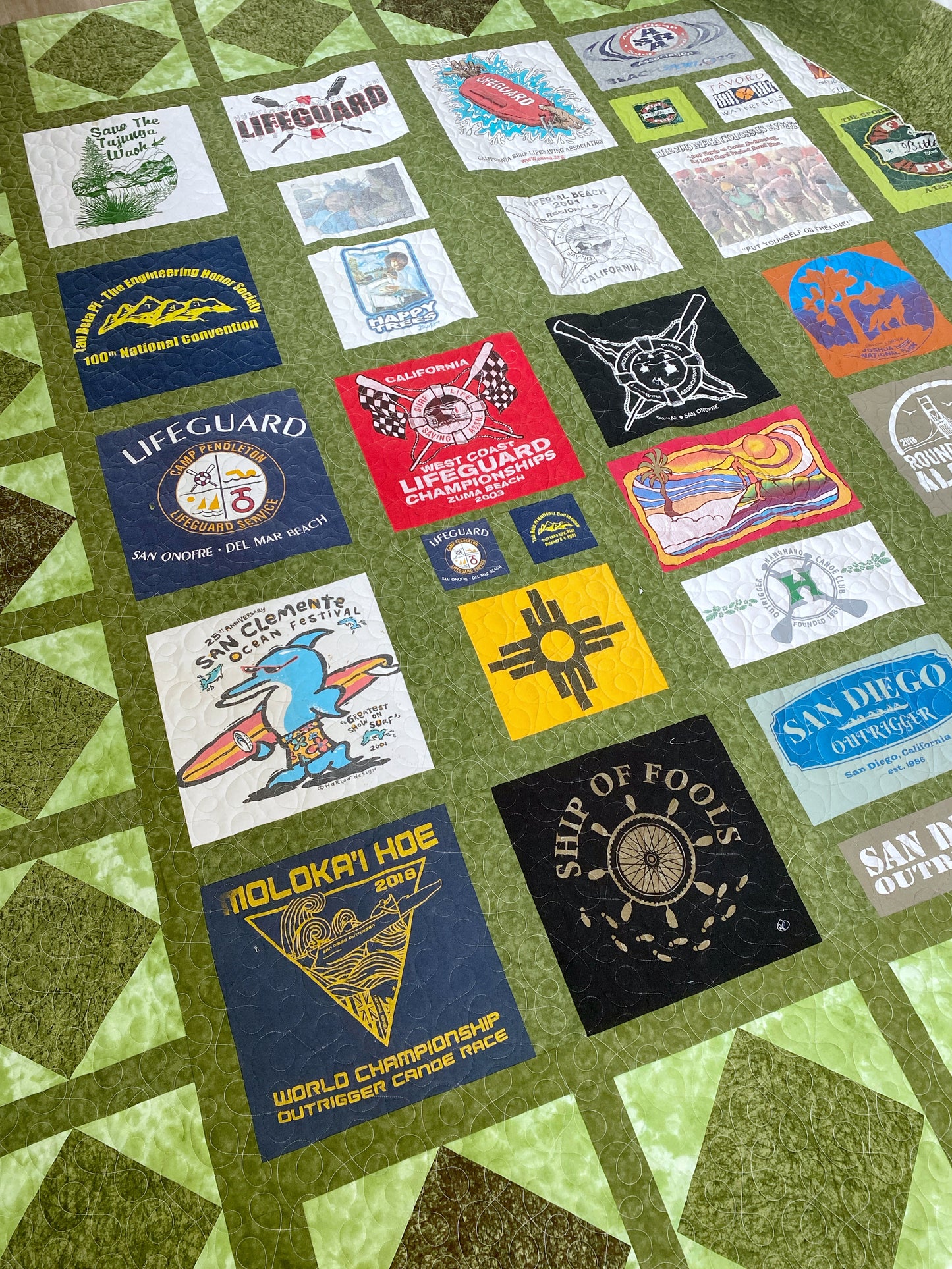 Skips T-Shirt Quilt