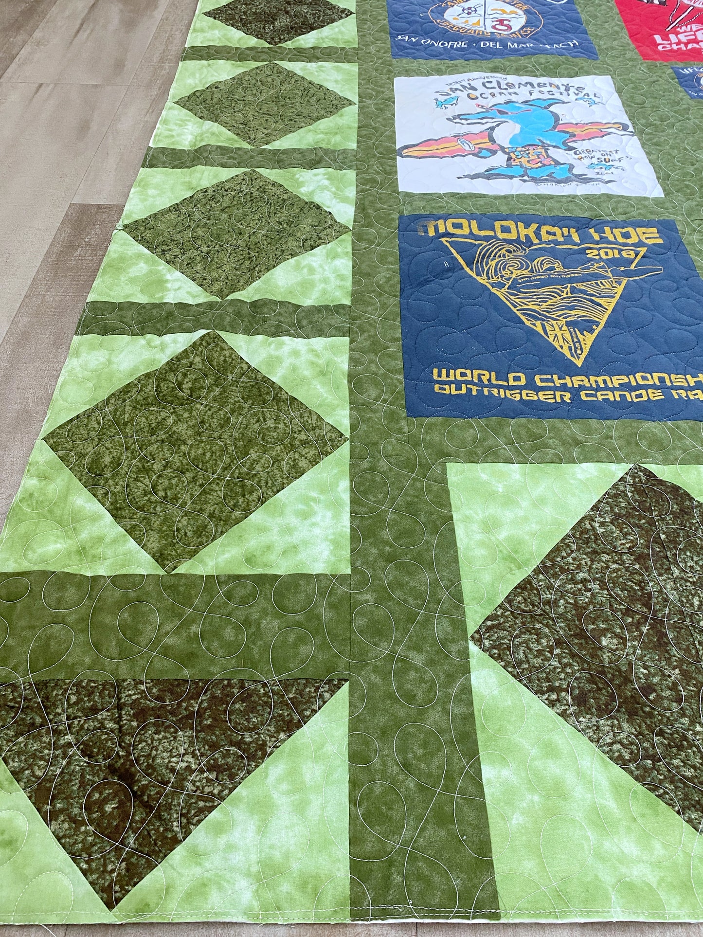 Skips T-Shirt Quilt