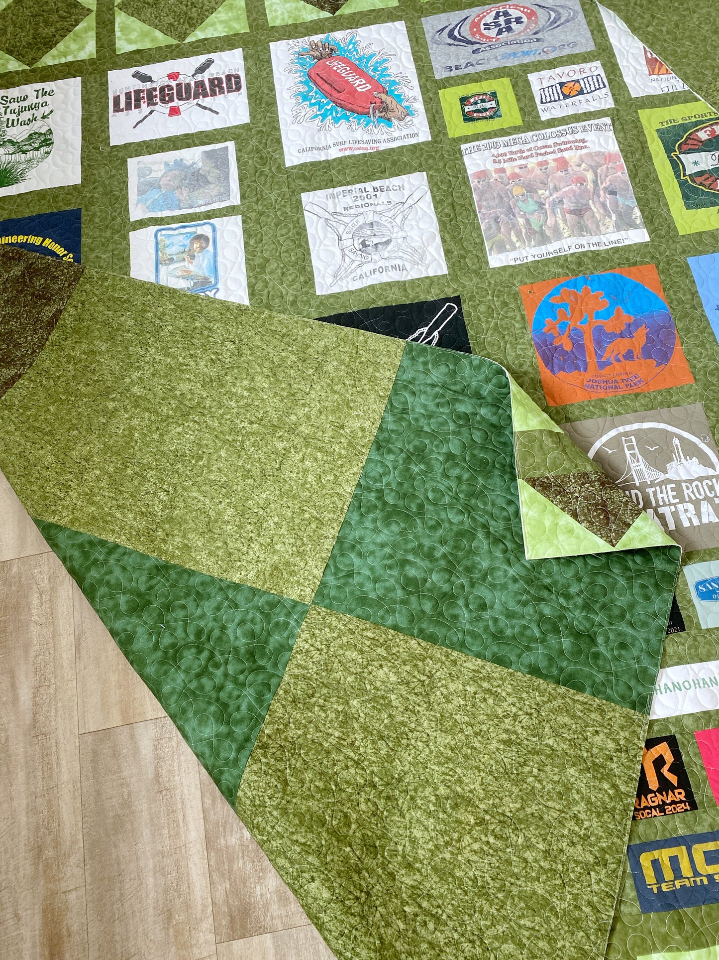Skips T-Shirt Quilt
