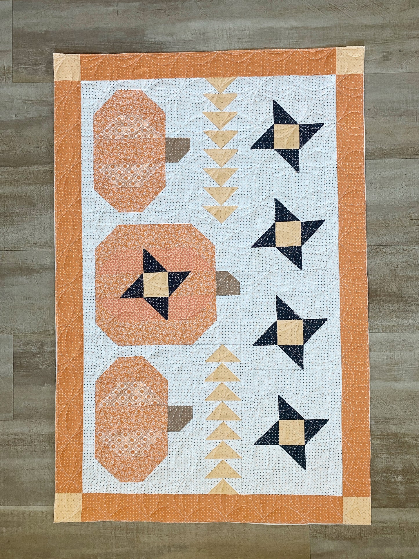 Rose in Bloom, Sugarplum Dreams, Fancy Four Patch, Daydreams, Witchy Manor and Pumpkin Sky