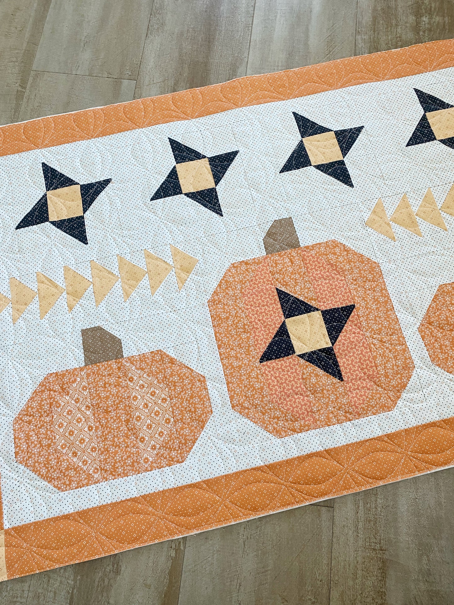 Rose in Bloom, Sugarplum Dreams, Fancy Four Patch, Daydreams, Witchy Manor and Pumpkin Sky