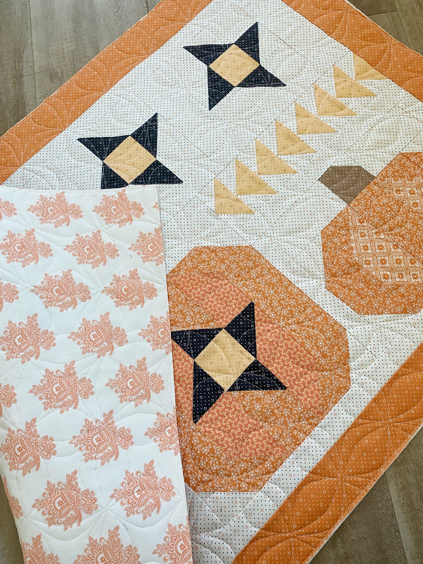 Rose in Bloom, Sugarplum Dreams, Fancy Four Patch, Daydreams, Witchy Manor and Pumpkin Sky