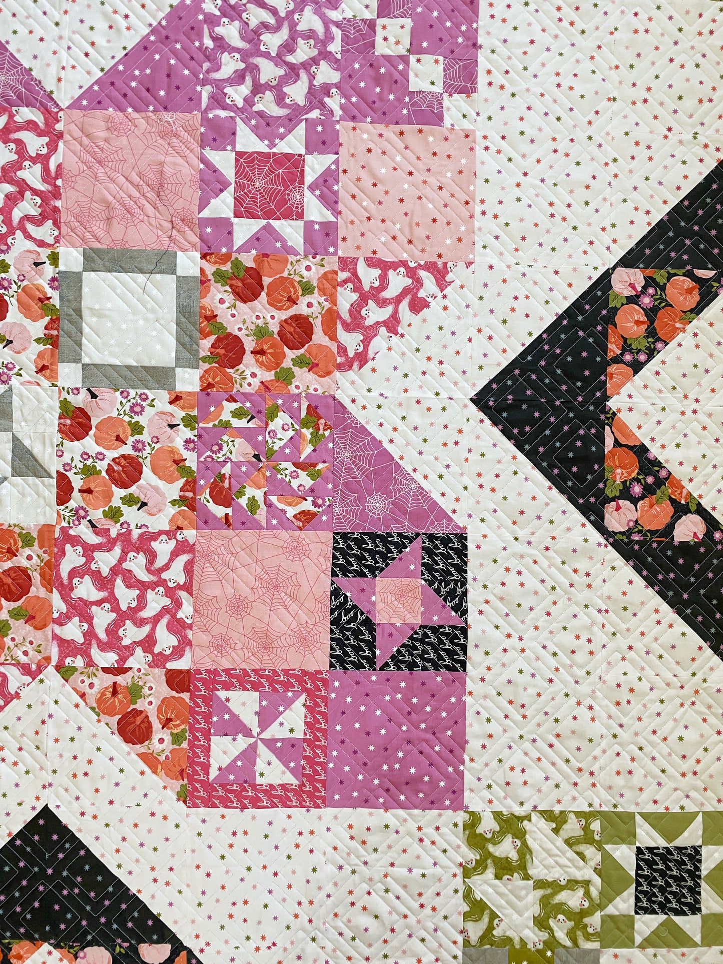 Rose in Bloom, Sugarplum Dreams, Fancy Four Patch, Daydreams, Witchy Manor and Pumpkin Sky