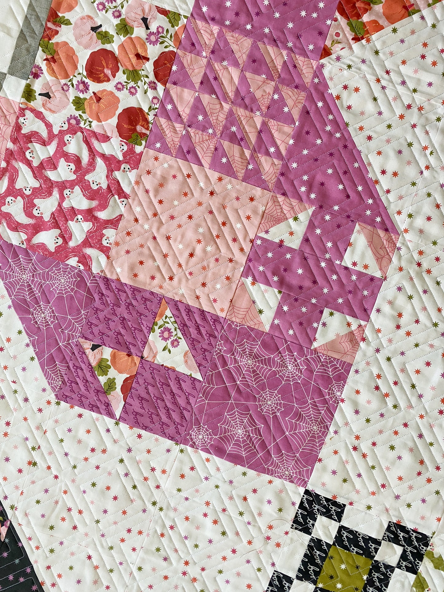 Rose in Bloom, Sugarplum Dreams, Fancy Four Patch, Daydreams, Witchy Manor and Pumpkin Sky