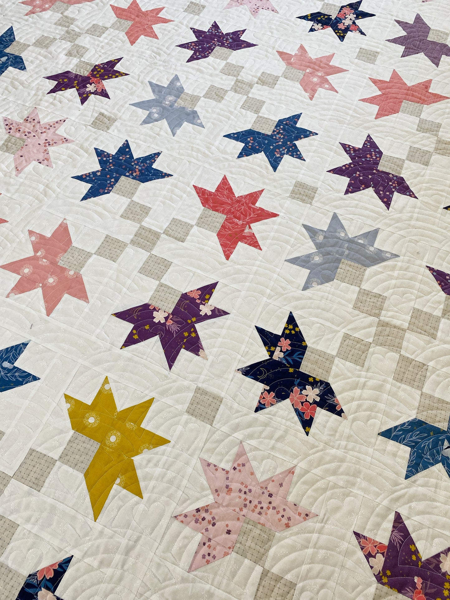 Rose in Bloom, Sugarplum Dreams, Fancy Four Patch, Daydreams, Witchy Manor and Pumpkin Sky