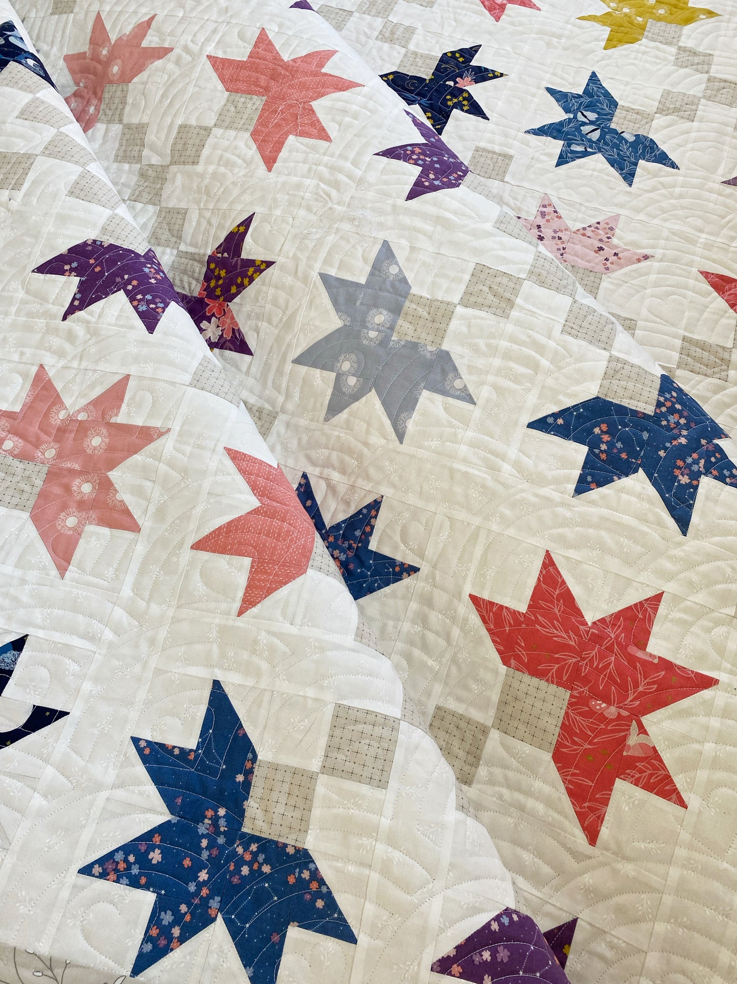 Rose in Bloom, Sugarplum Dreams, Fancy Four Patch, Daydreams, Witchy Manor and Pumpkin Sky