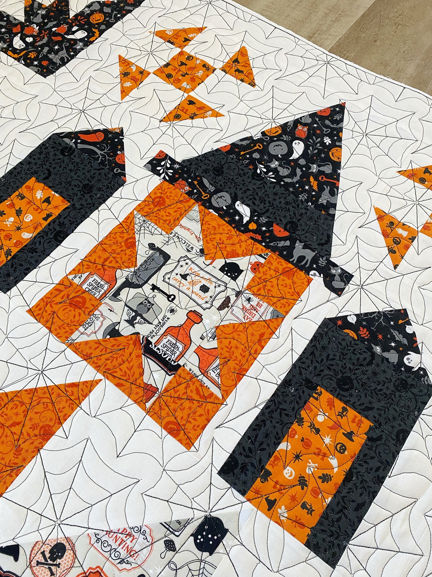 Rose in Bloom, Sugarplum Dreams, Fancy Four Patch, Daydreams, Witchy Manor and Pumpkin Sky
