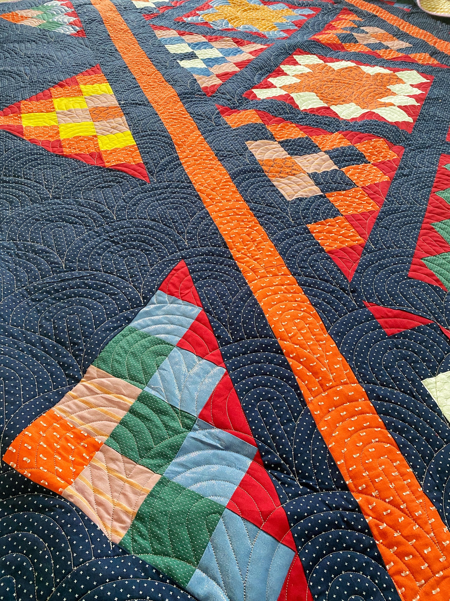 Dayspring & King Quilt