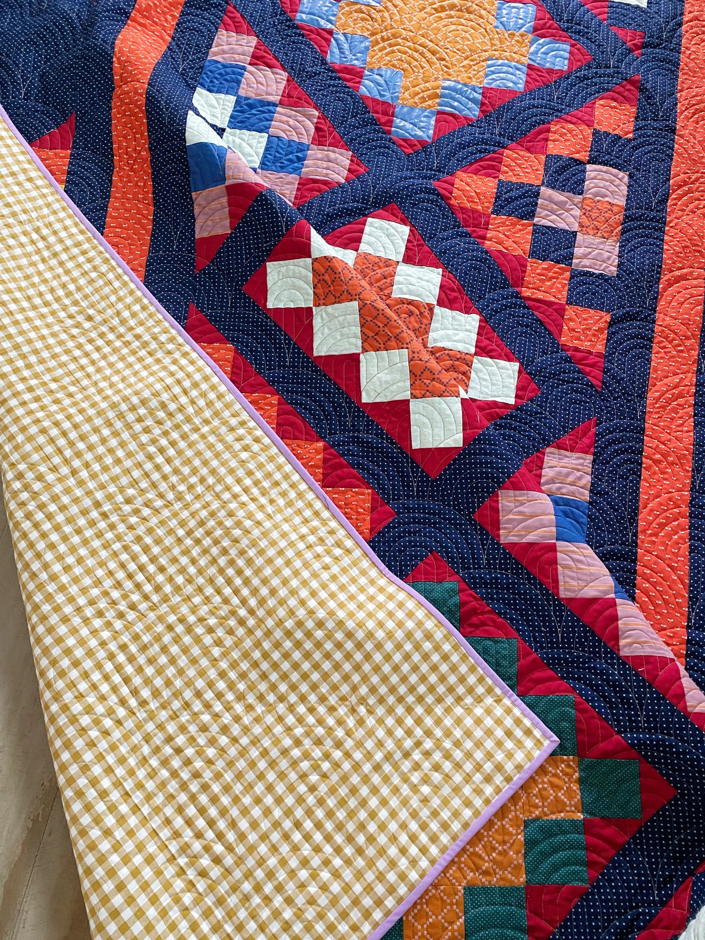 Dayspring & King Quilt