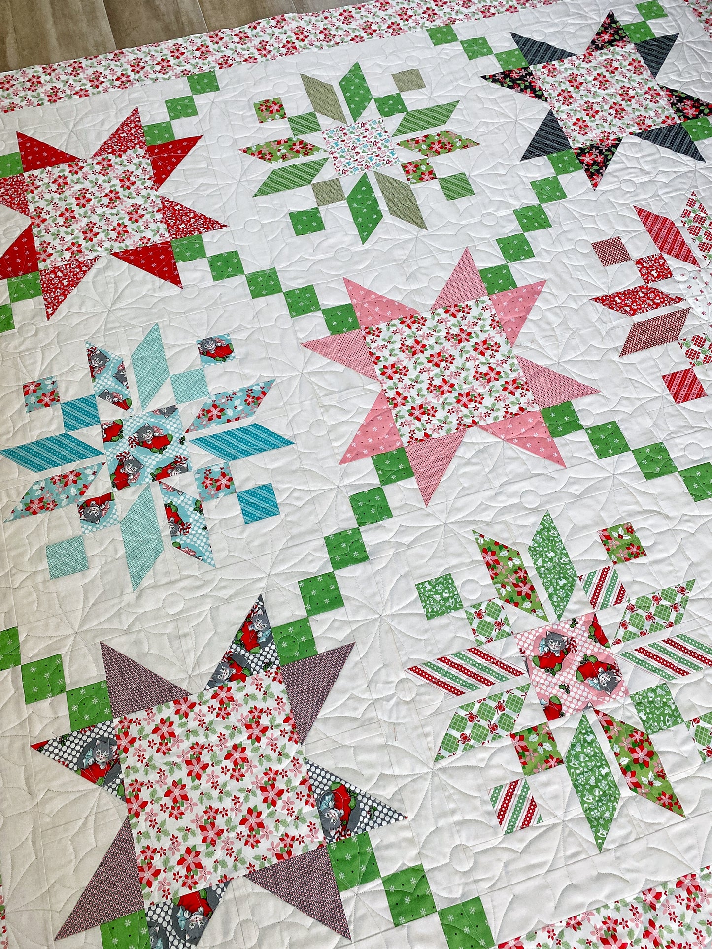 Snowflake Twist, Spring Ivy & Irene