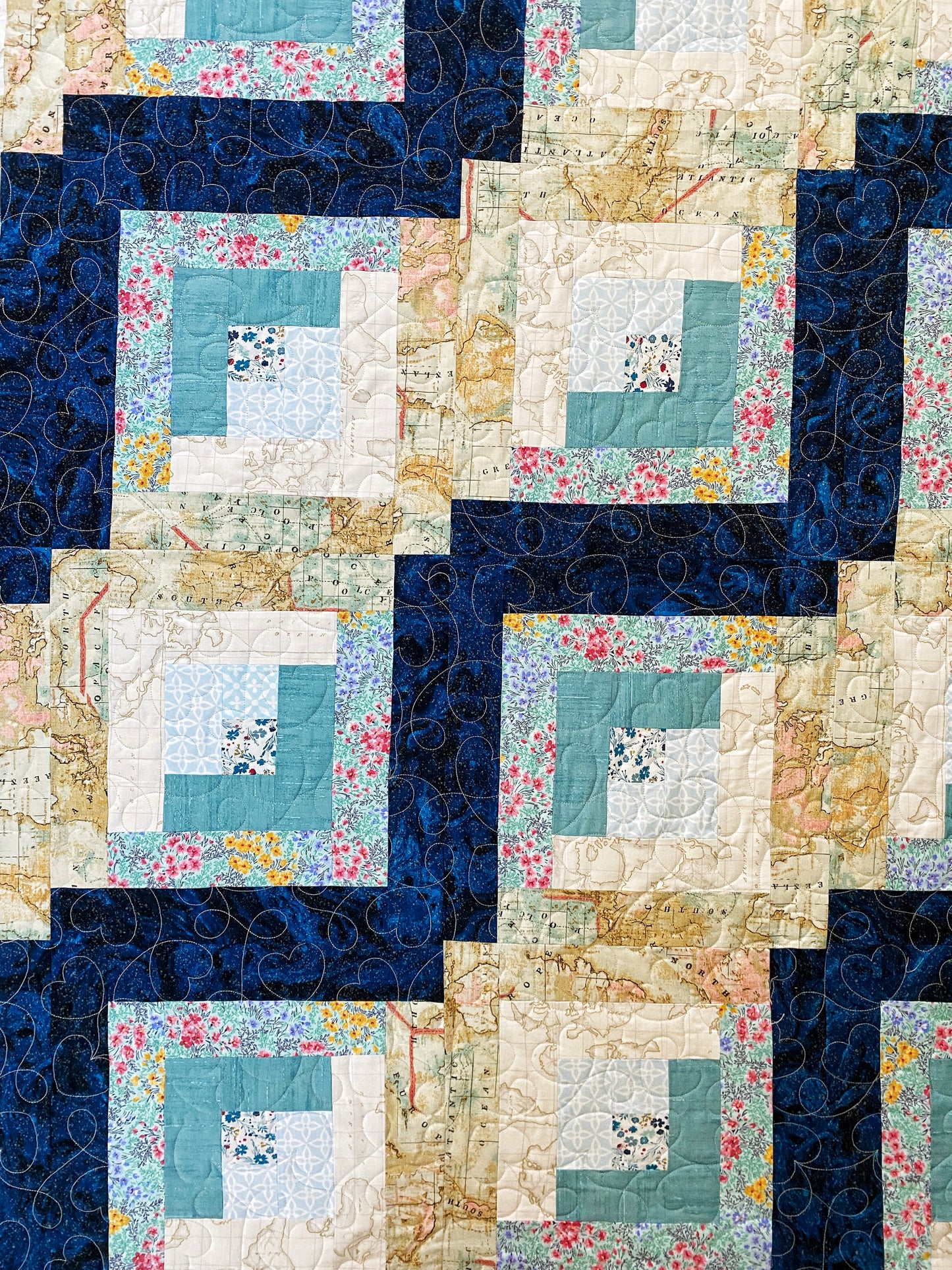 Log Cabin Quilt