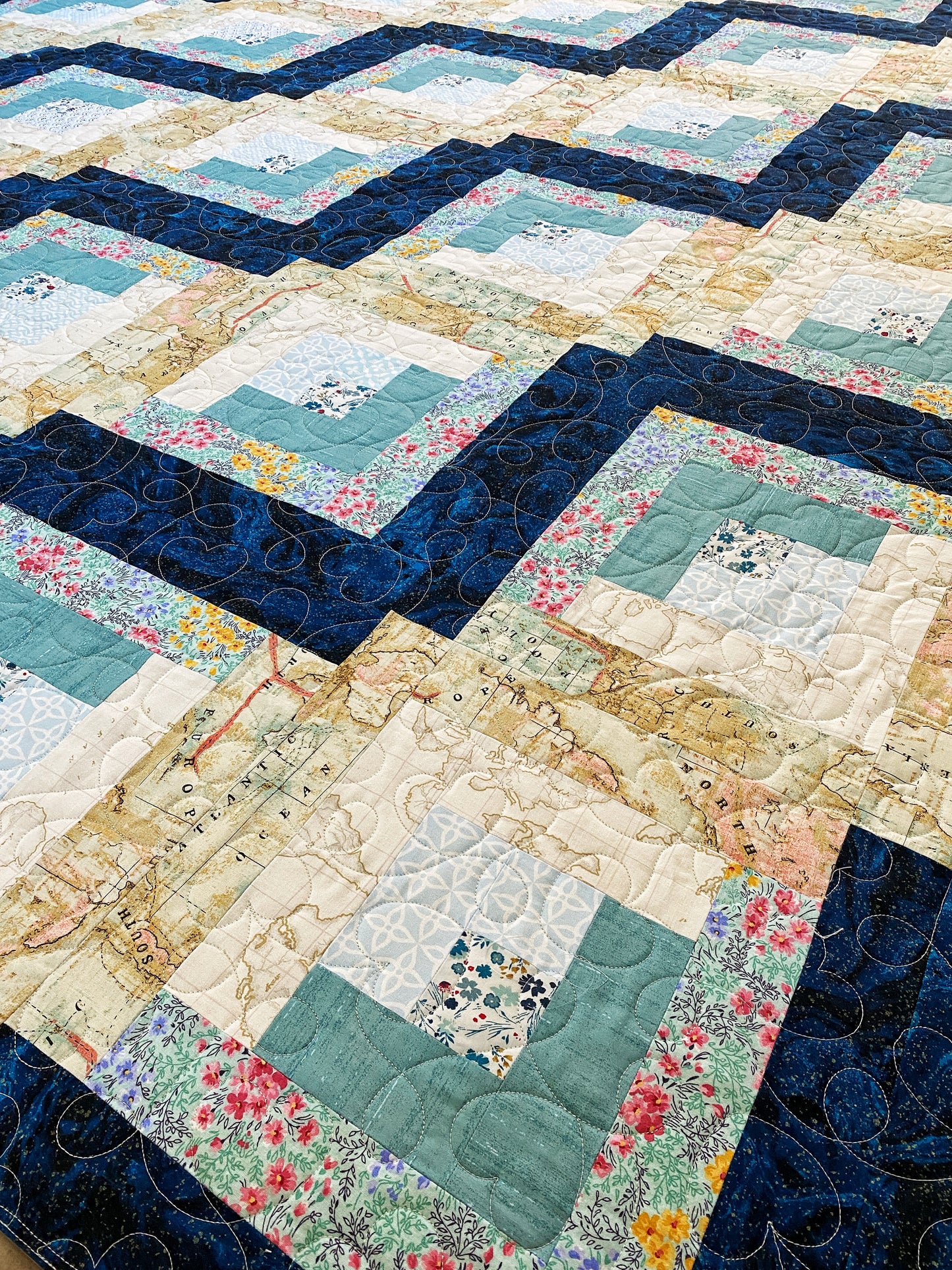 Log Cabin Quilt