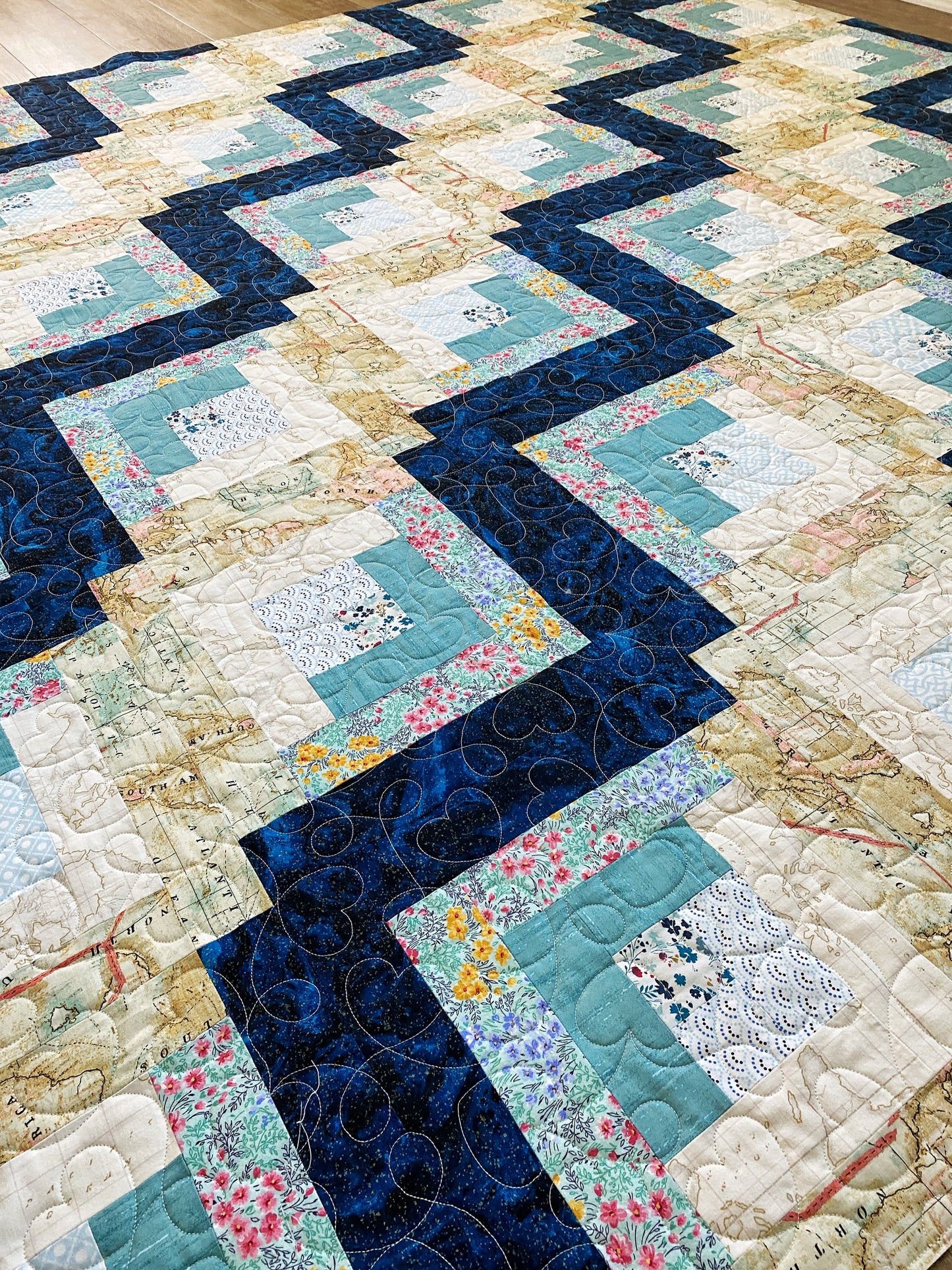 Log Cabin Quilt