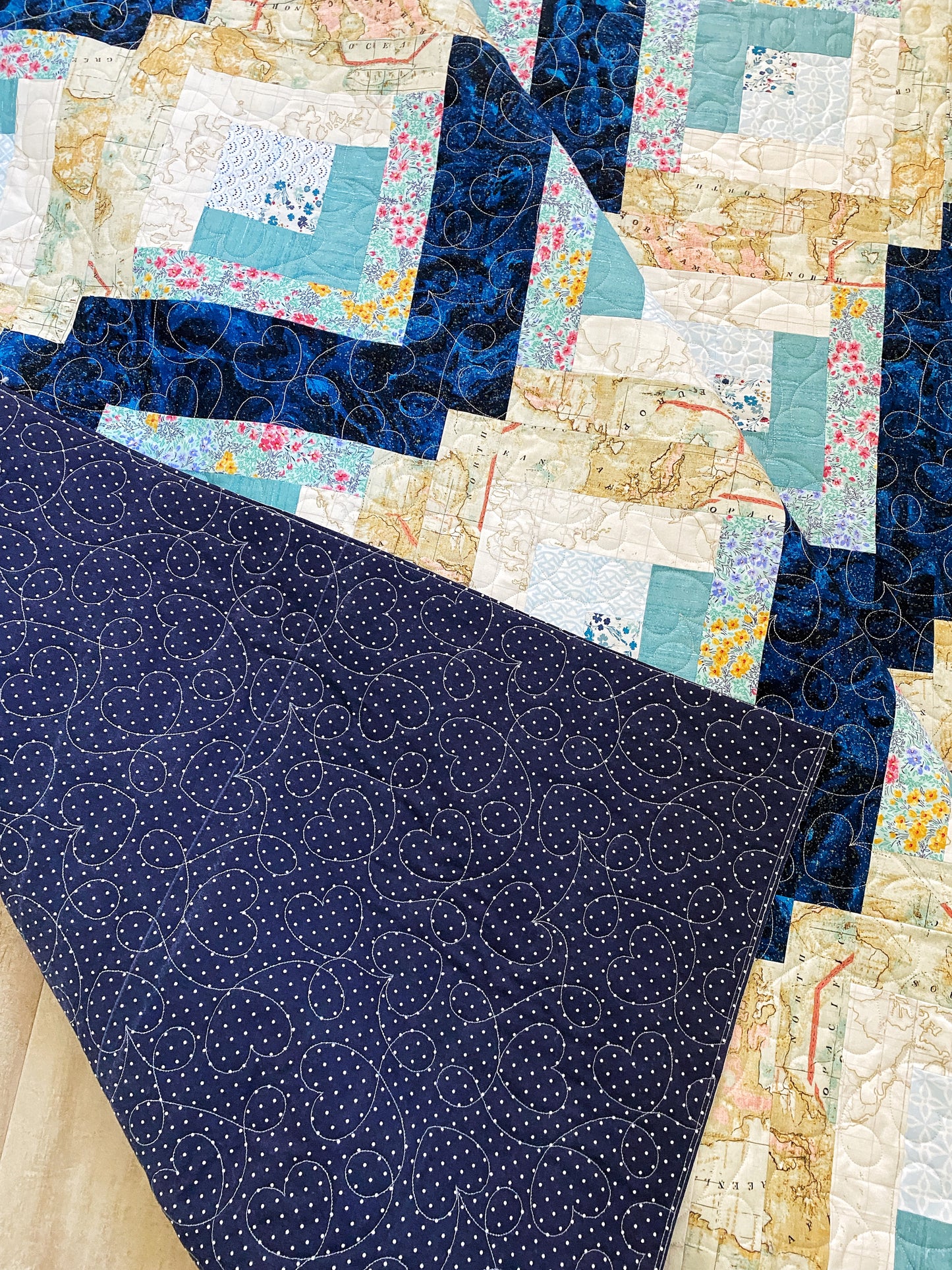 Log Cabin Quilt