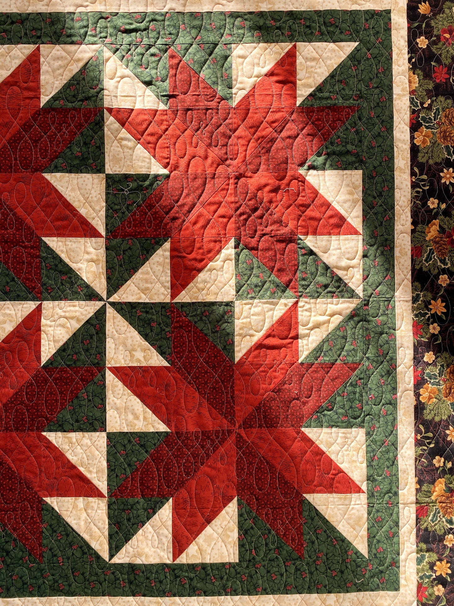 Sunflower and Christmas Quilts