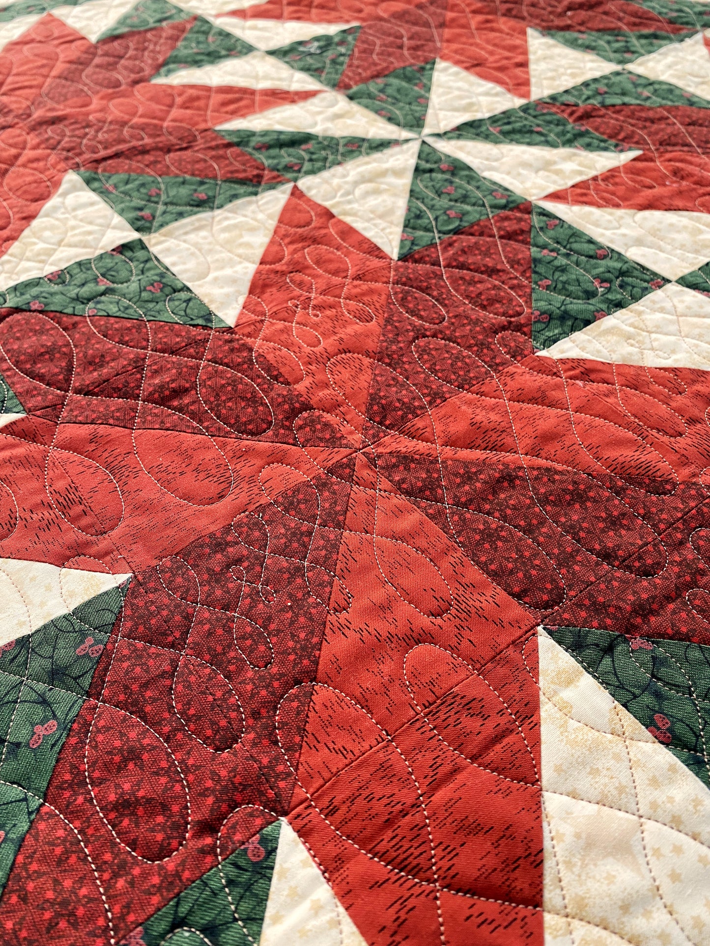 Sunflower and Christmas Quilts