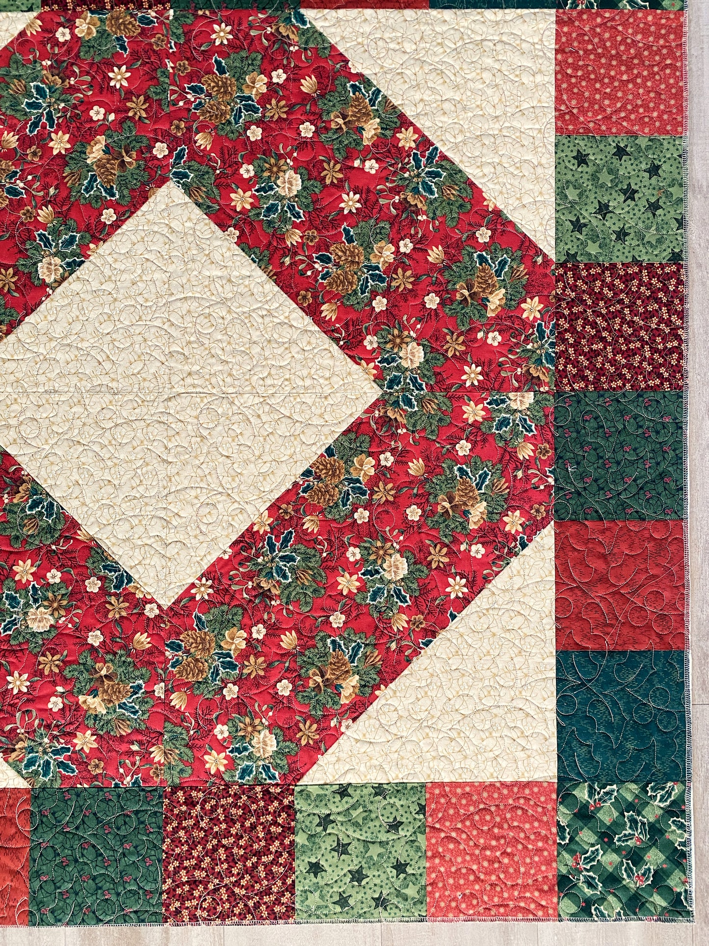 Sunflower and Christmas Quilts