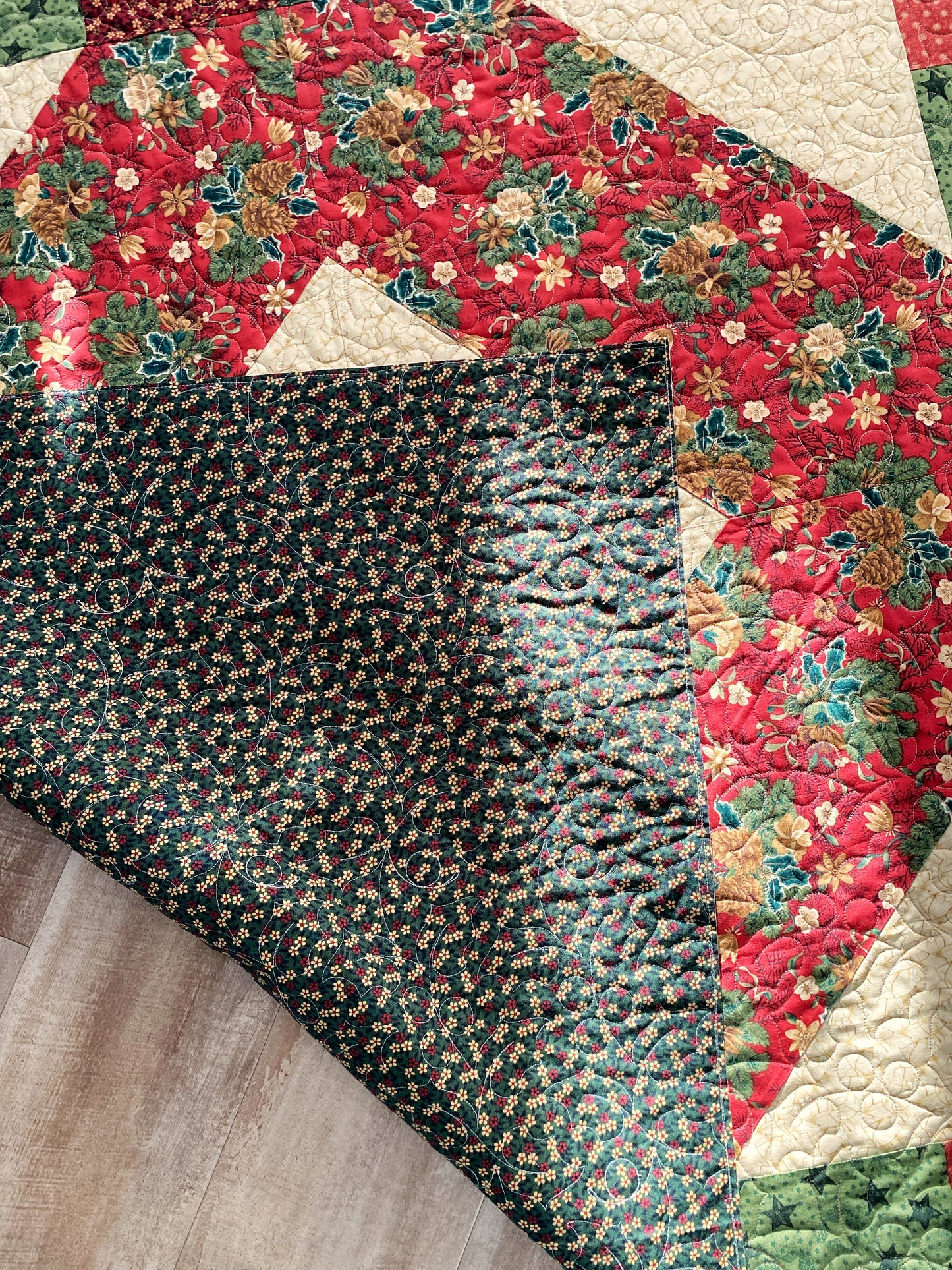 Sunflower and Christmas Quilts