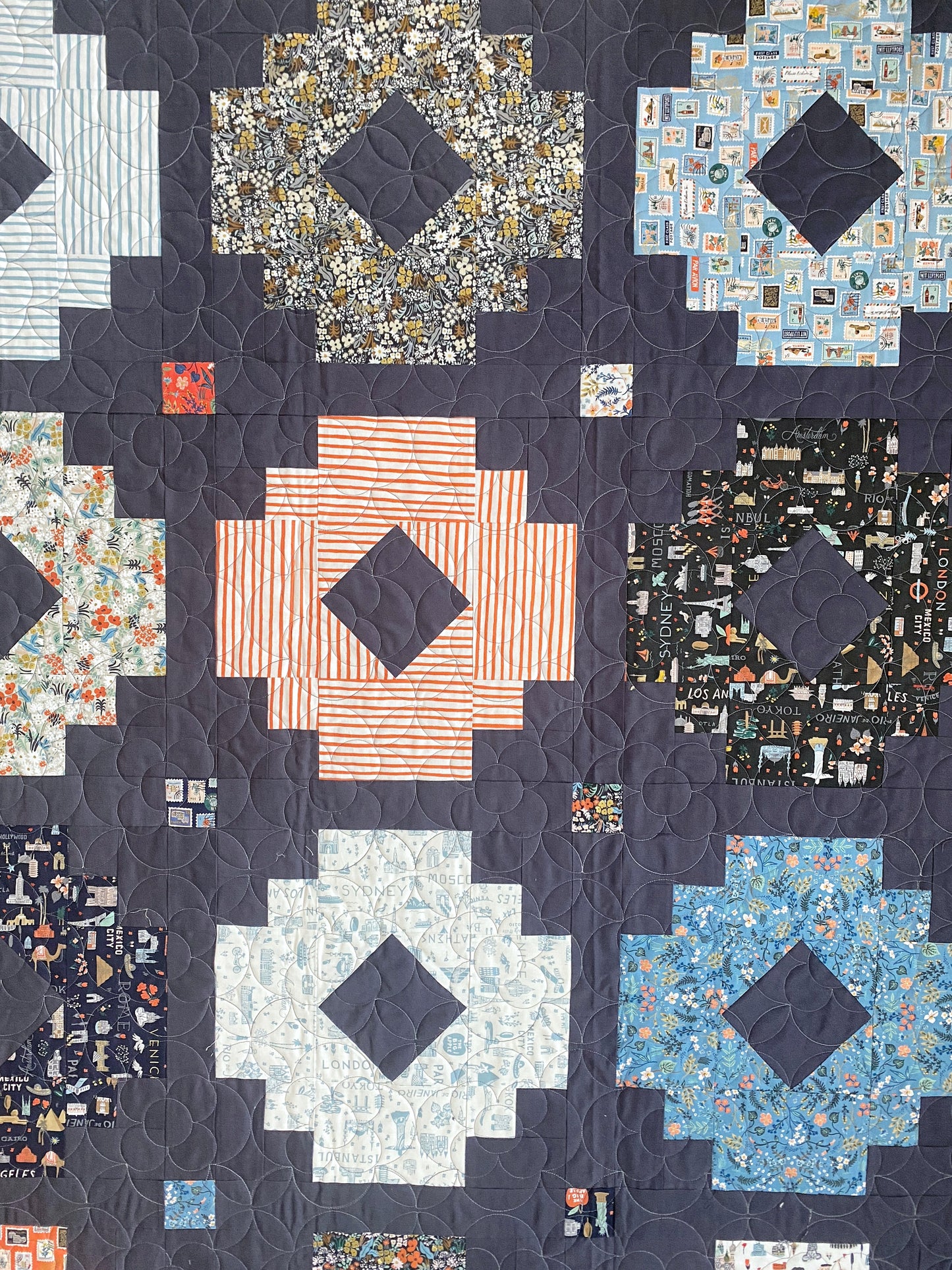 Patchwork Hearts & Solstice Lights