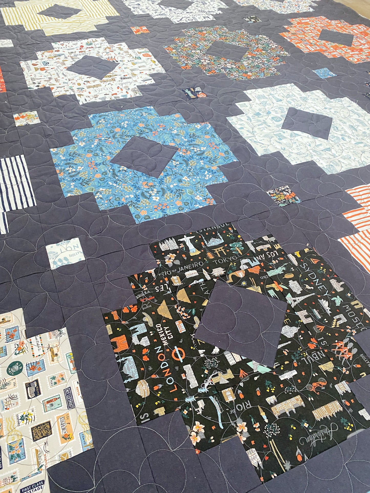 Patchwork Hearts & Solstice Lights