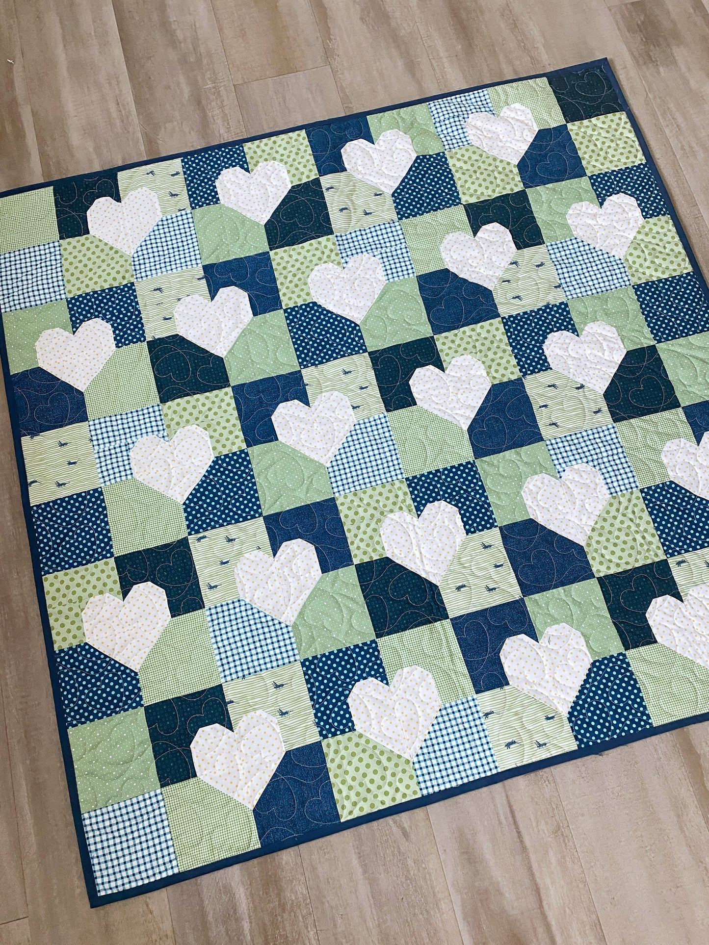 Patchwork Hearts & Solstice Lights