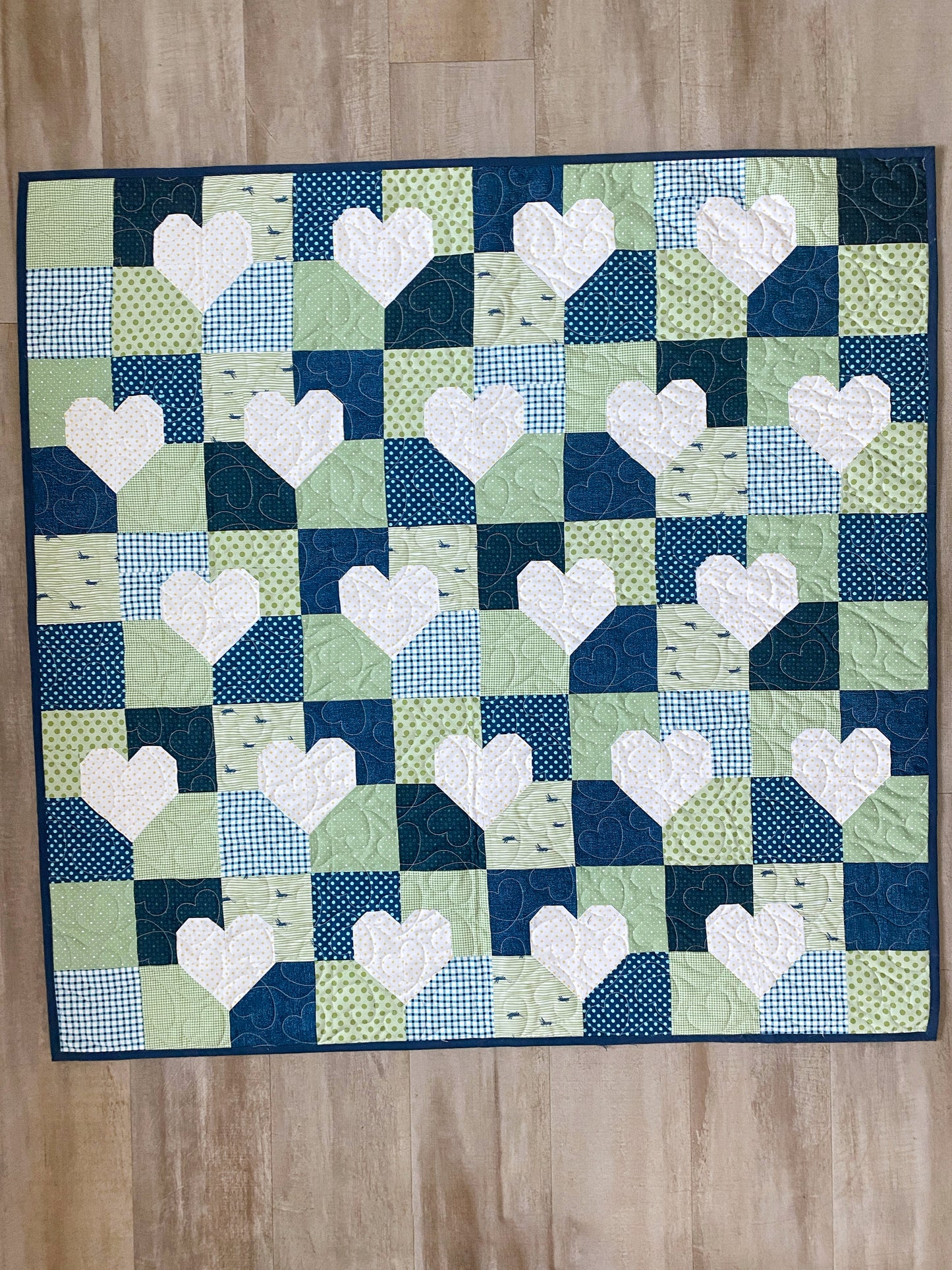 Patchwork Hearts & Solstice Lights
