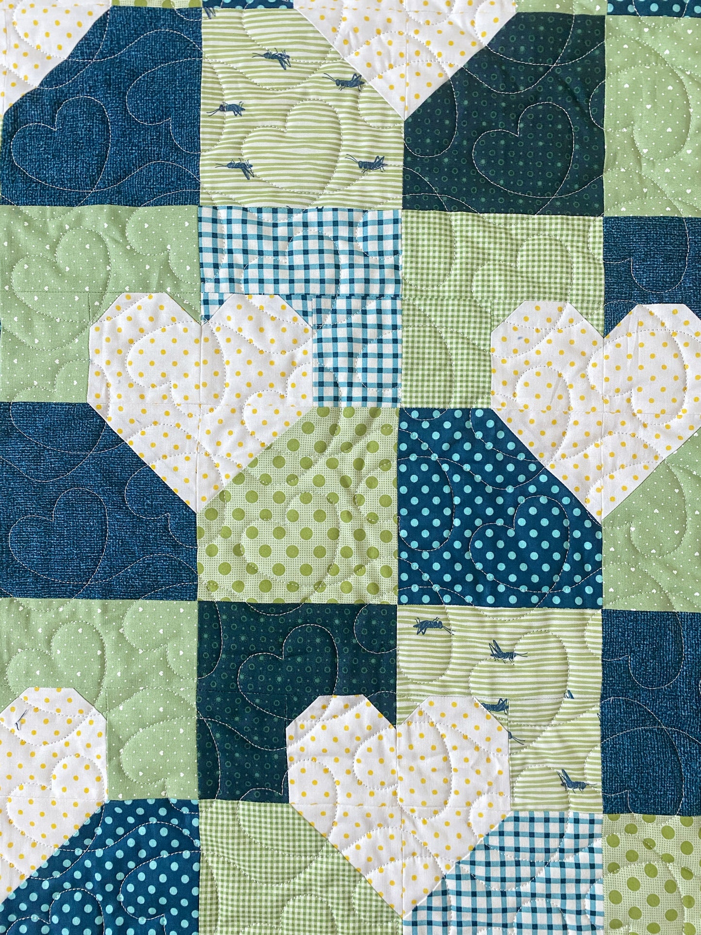 Patchwork Hearts & Solstice Lights