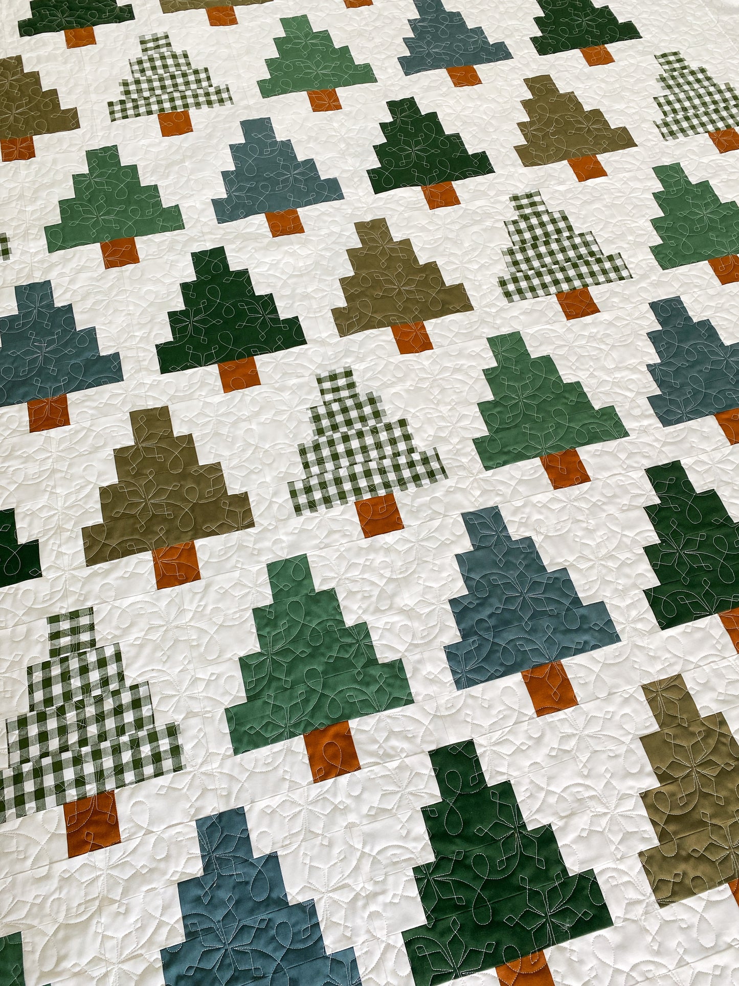 Quinn, Scarlett and Fiona Christmas Quilts