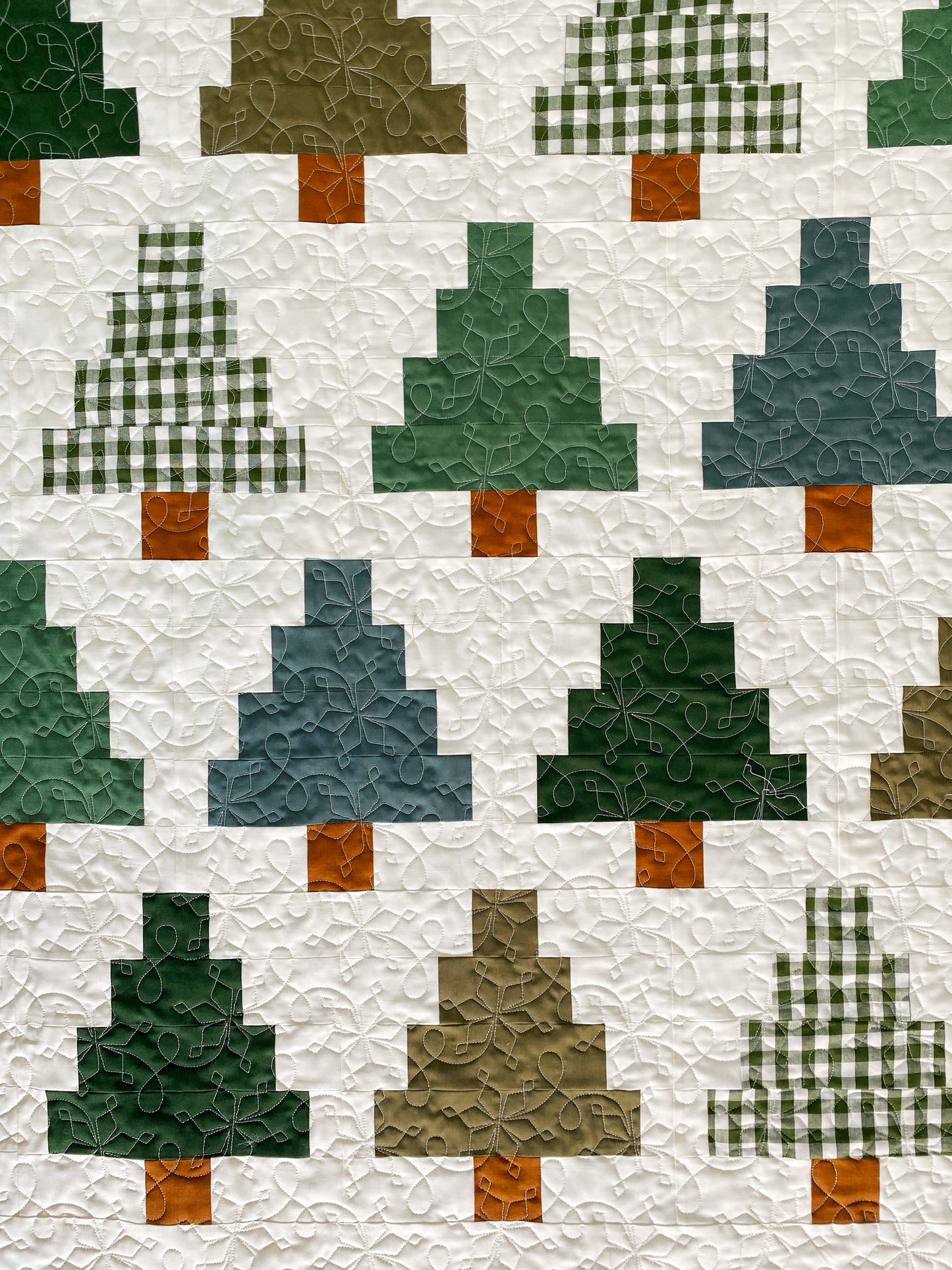 Quinn, Scarlett and Fiona Christmas Quilts