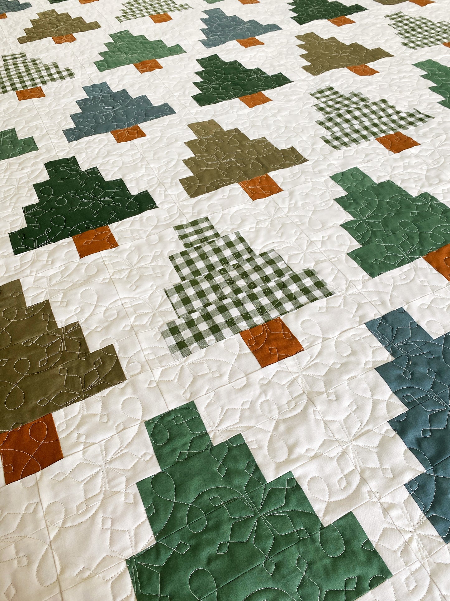 Quinn, Scarlett and Fiona Christmas Quilts