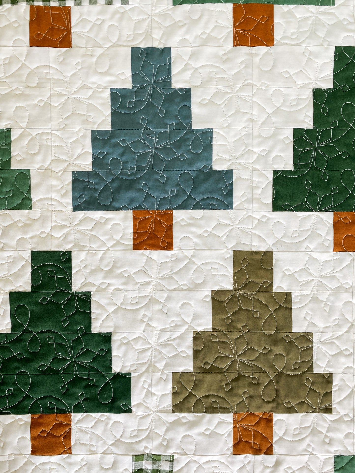 Quinn, Scarlett and Fiona Christmas Quilts