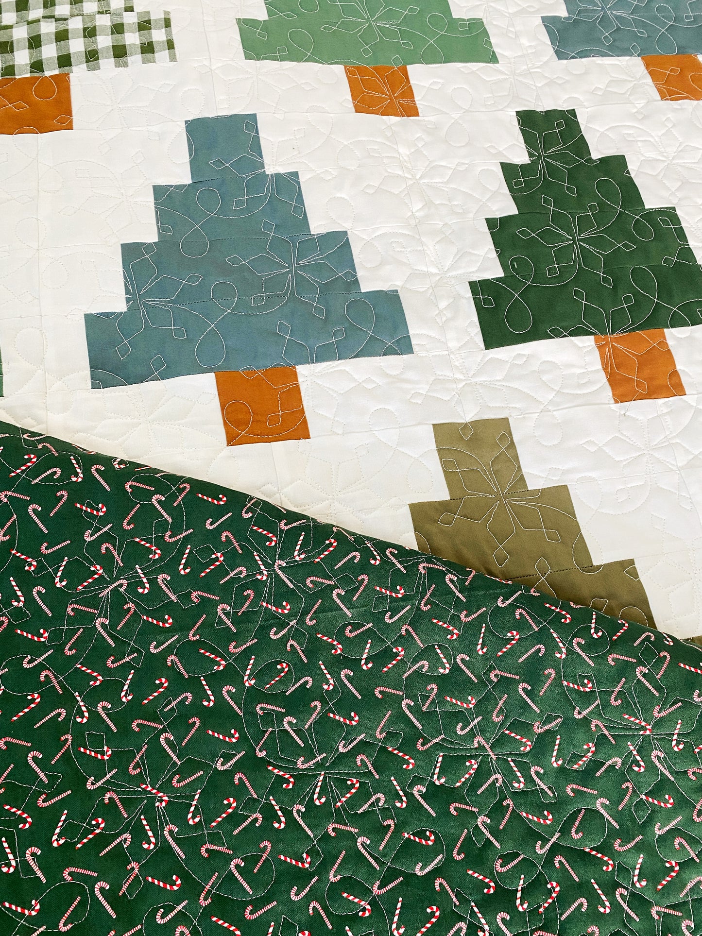 Quinn, Scarlett and Fiona Christmas Quilts