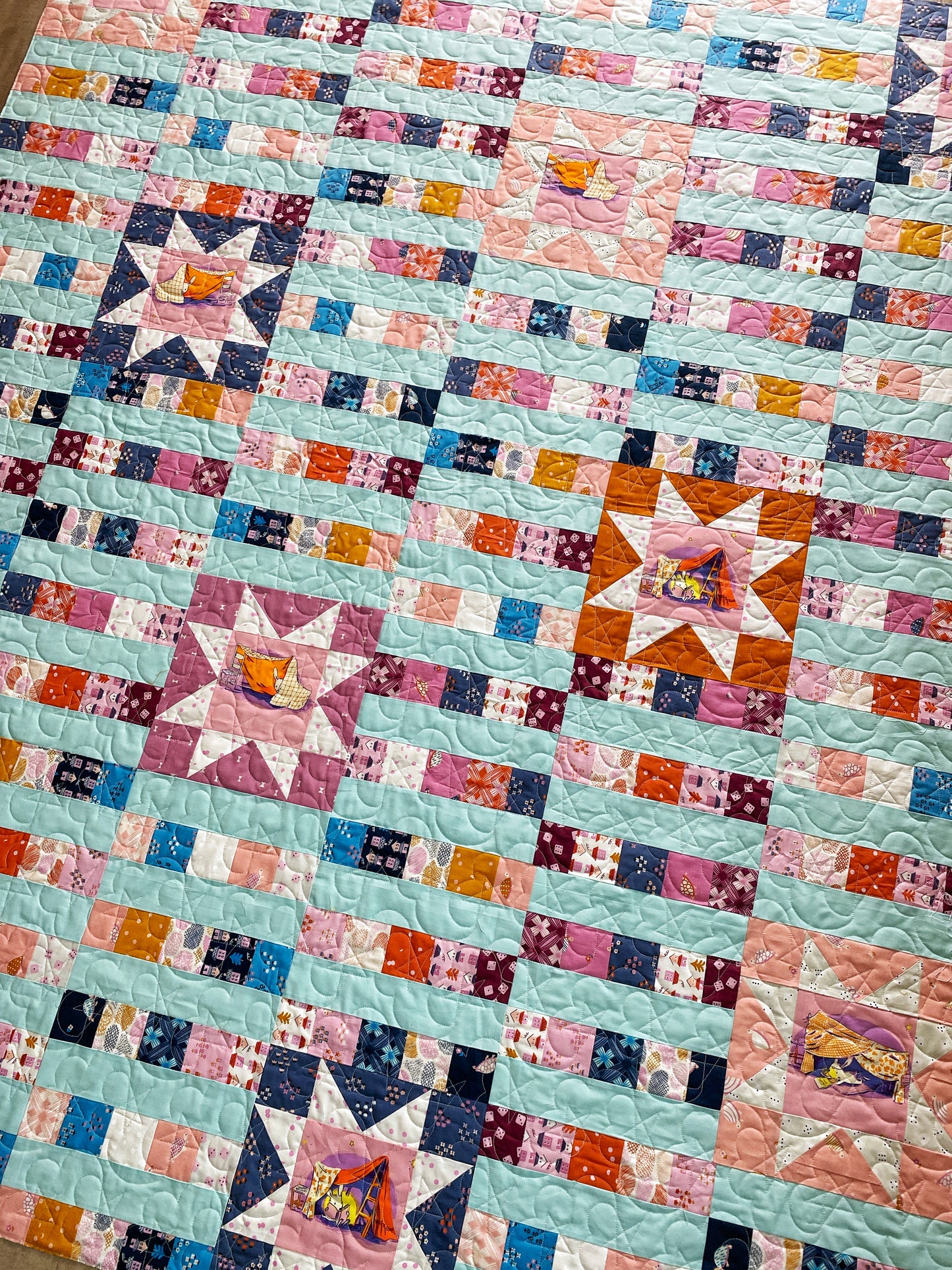 Aarons Garden- Ravens Dream- Starbeam- Pink & Orange Ghosts