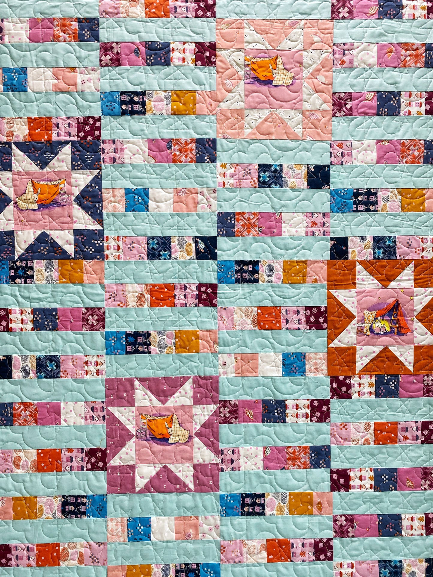 Aarons Garden- Ravens Dream- Starbeam- Pink & Orange Ghosts