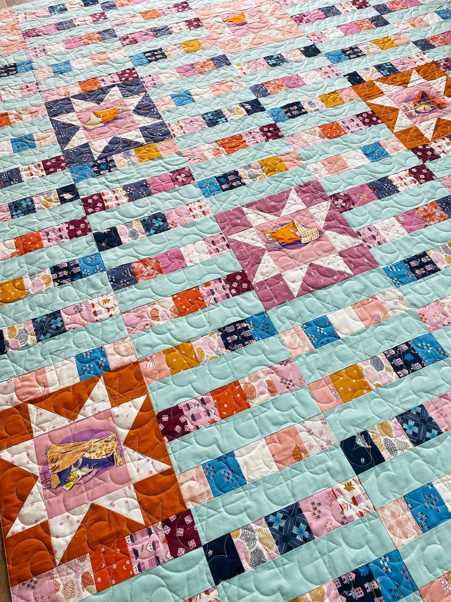 Aarons Garden- Ravens Dream- Starbeam- Pink & Orange Ghosts