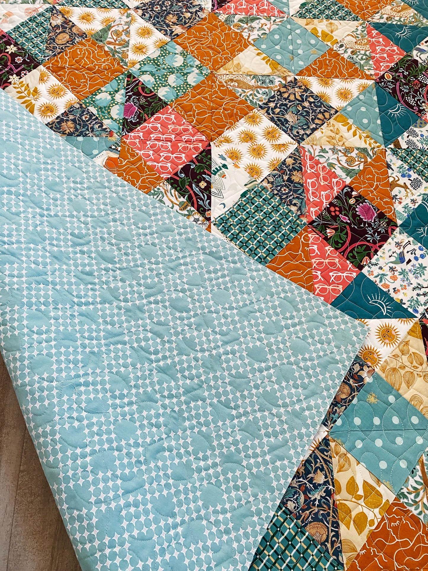 Quarter Square Triangles & Circles and Trees